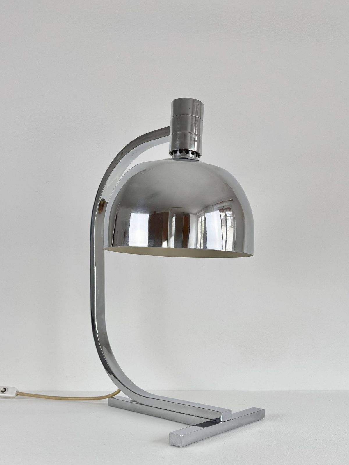 Xl Lamp Am/As By Franco Albini, Chrome Brass, Italy, 1960 photo for sale