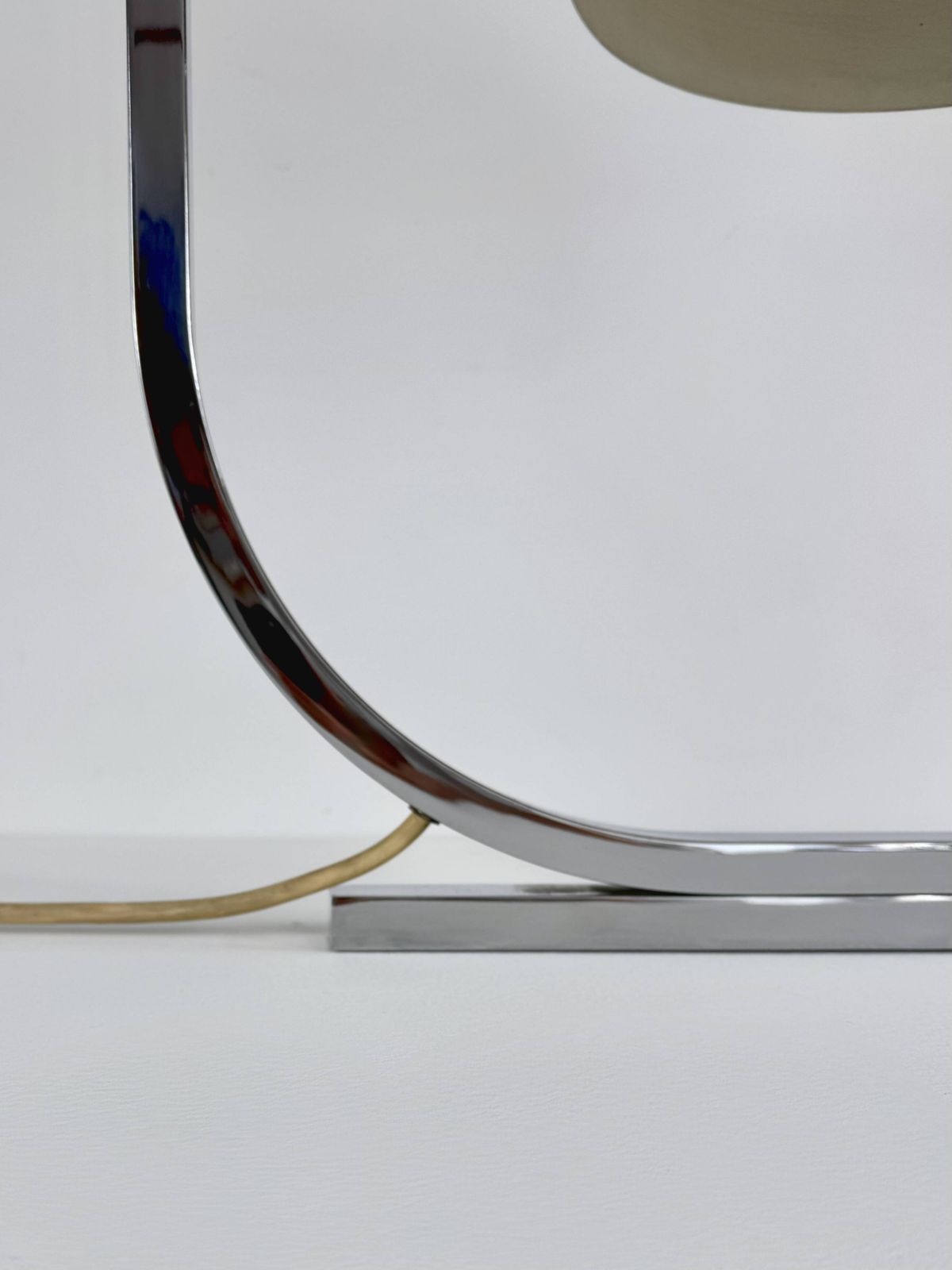photo for sale Xl Lamp Am/As By Franco Albini, Chrome Brass, Italy, 1960