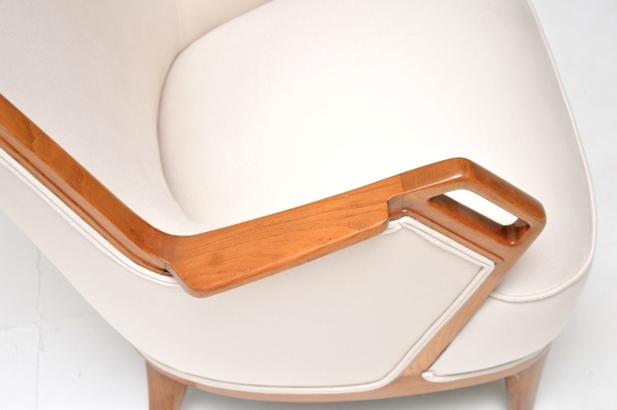 photo furniture Vintage Swedish Elm Armchair, 1960s