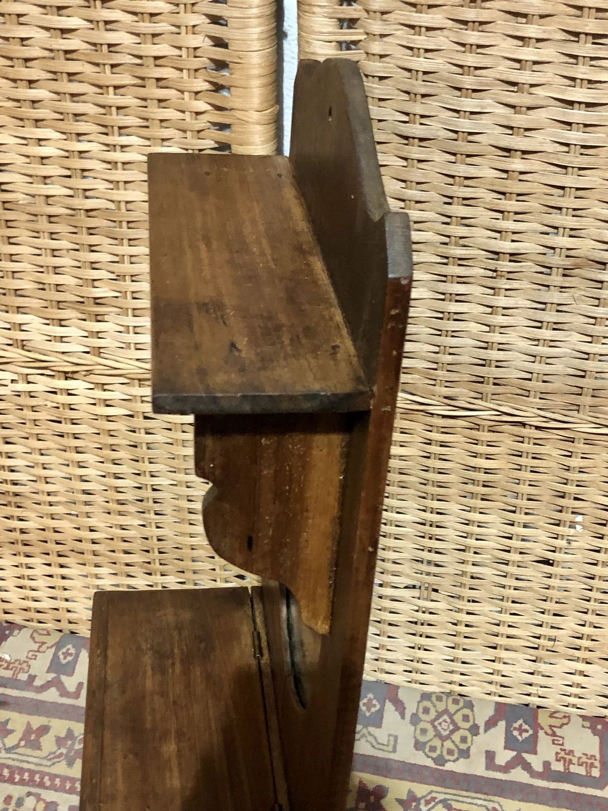photo for sale Handsome Small Edwardian Wall Mirror