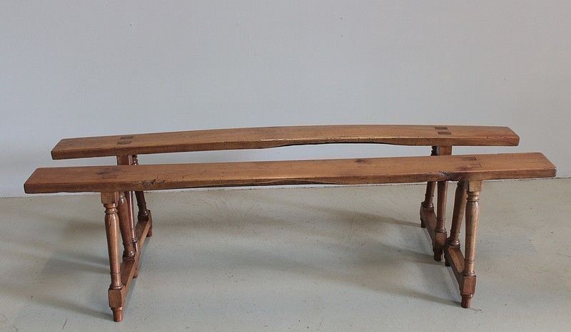 Pair Of Benches Cherry 19th