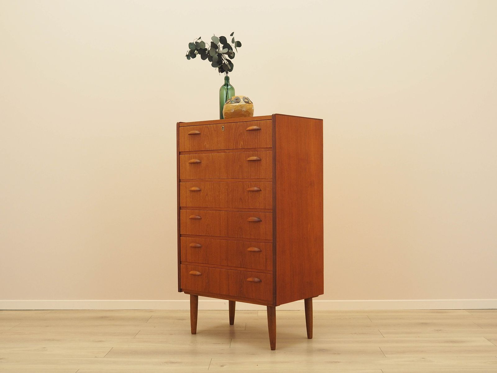 Teak Chest Of Drawers, Danish Design, 1970s, Made In Denmark photo for sale
