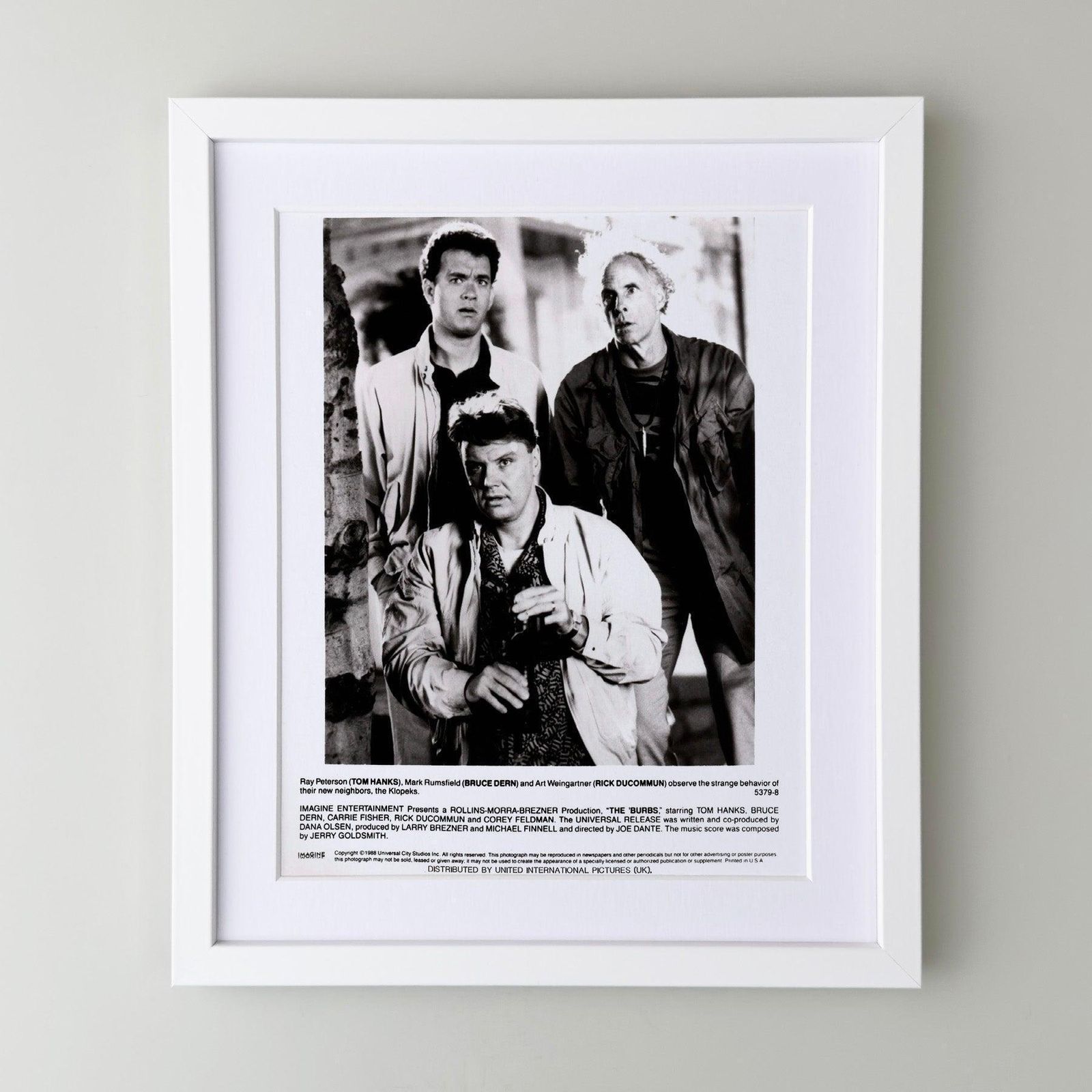 The Burbs 1989 Publicity Film Movie Press Still Framed photo for sale