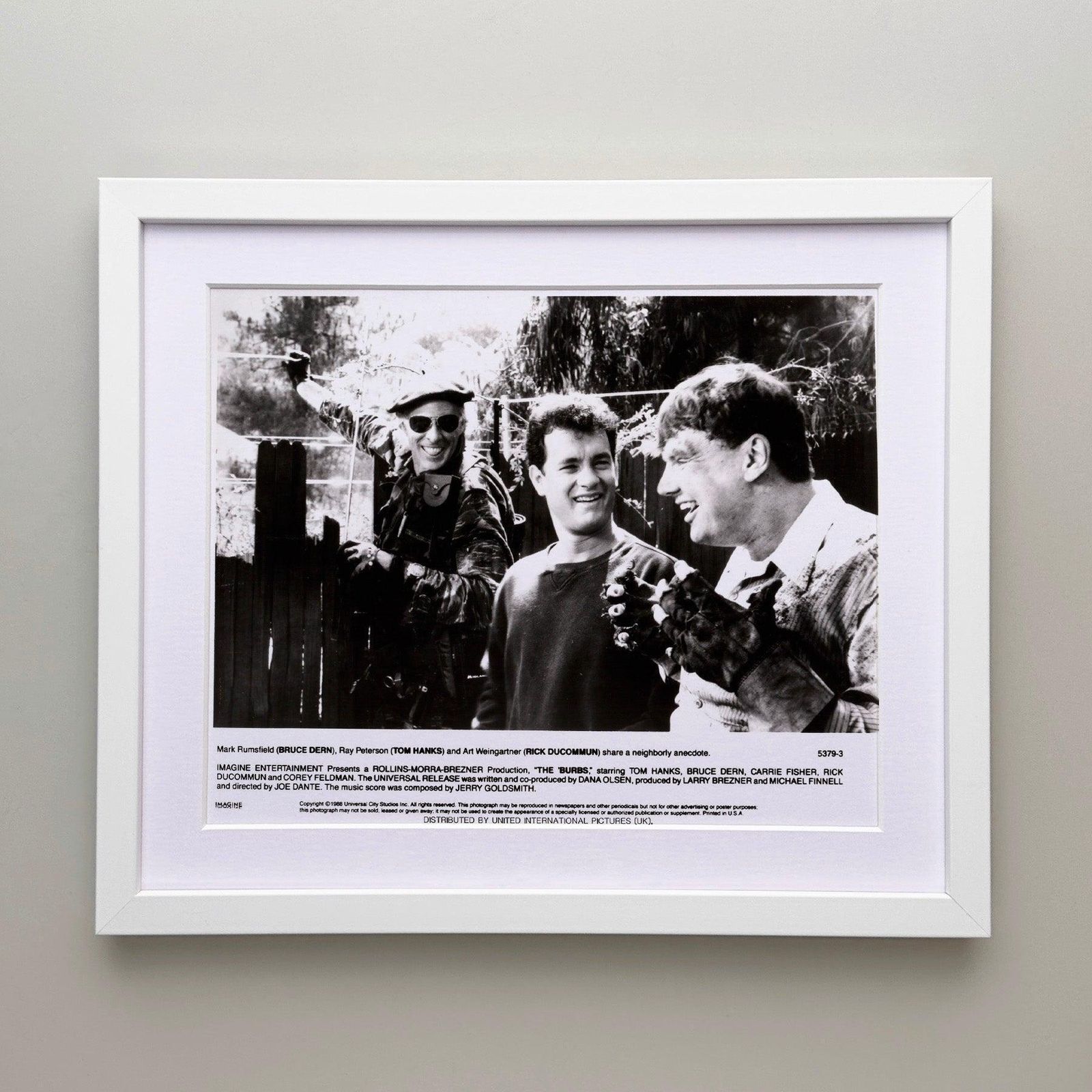 The Burbs 1989 Publicity Film Movie Press Still Framed photo for sale