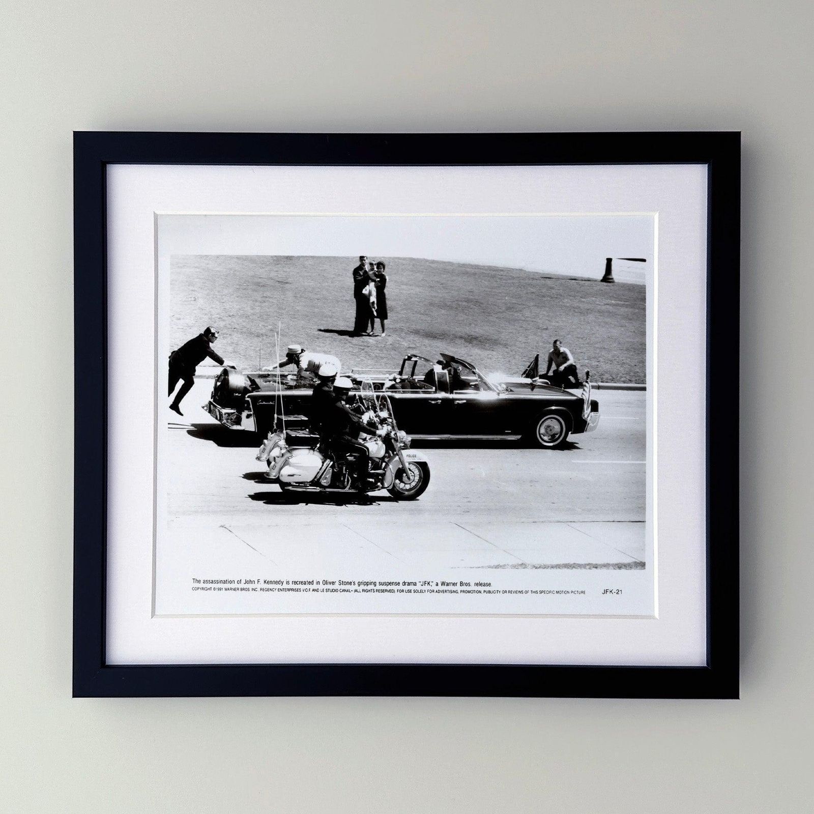 JFK 1991 Publicity Film Movie Press Still Framed photo furniture