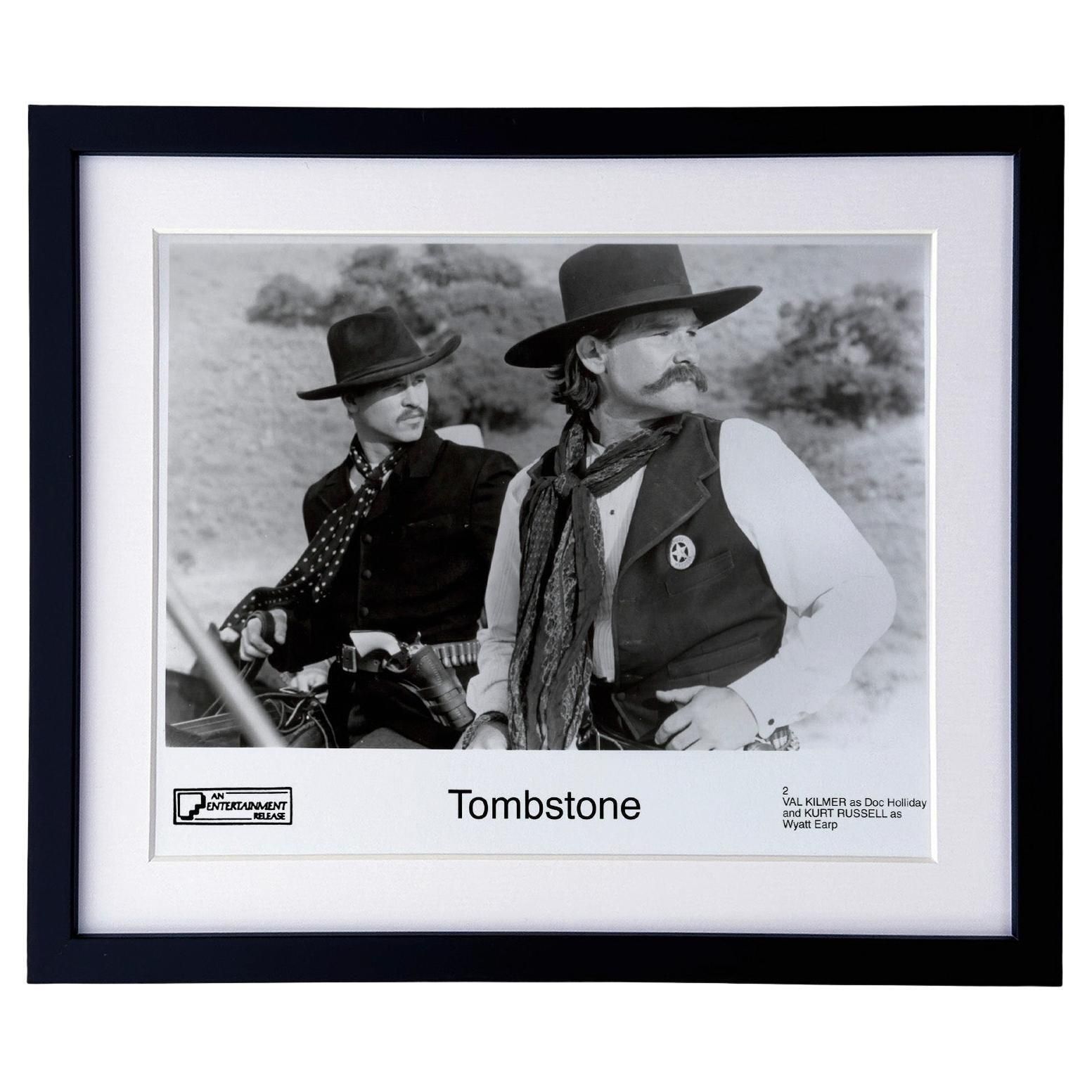 Photo de presse encadrée du film Tombstone, 1993