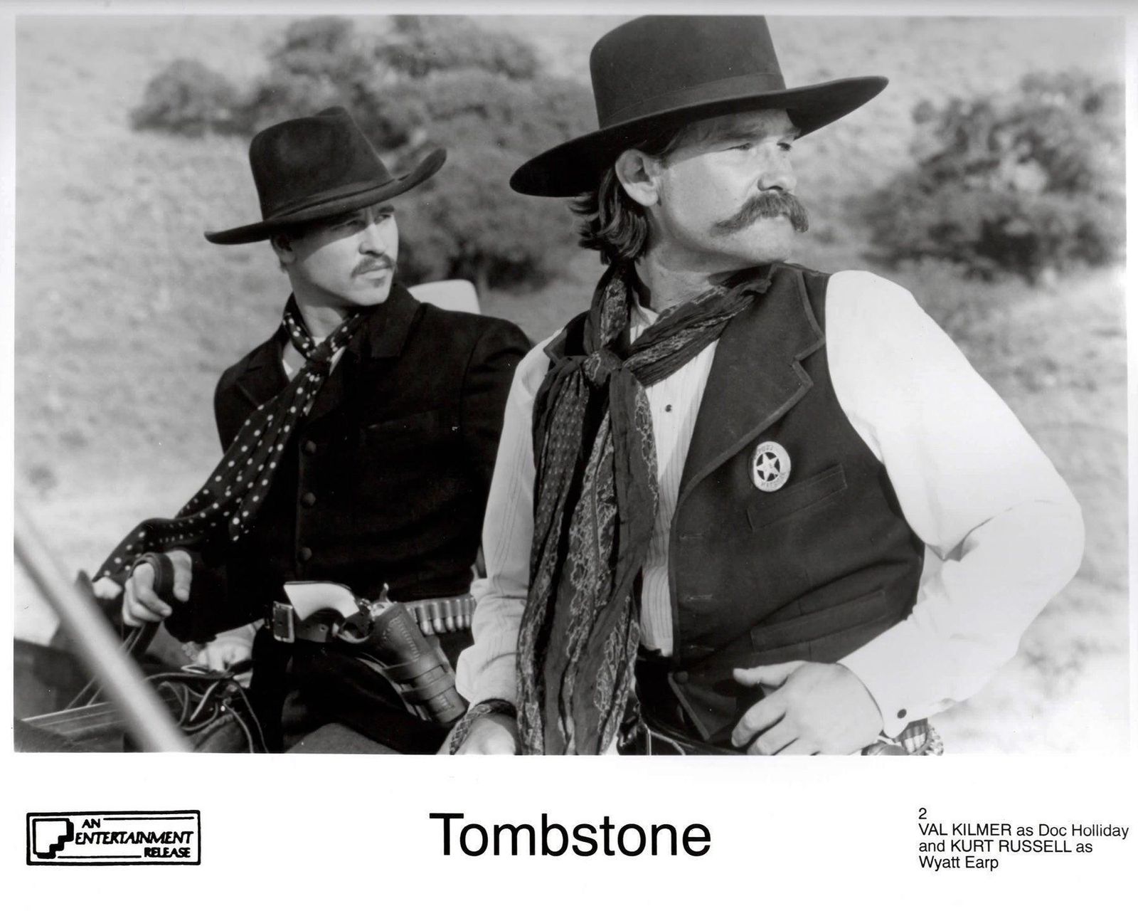 Photo de presse encadrée du film Tombstone, 1993 photo vinterior