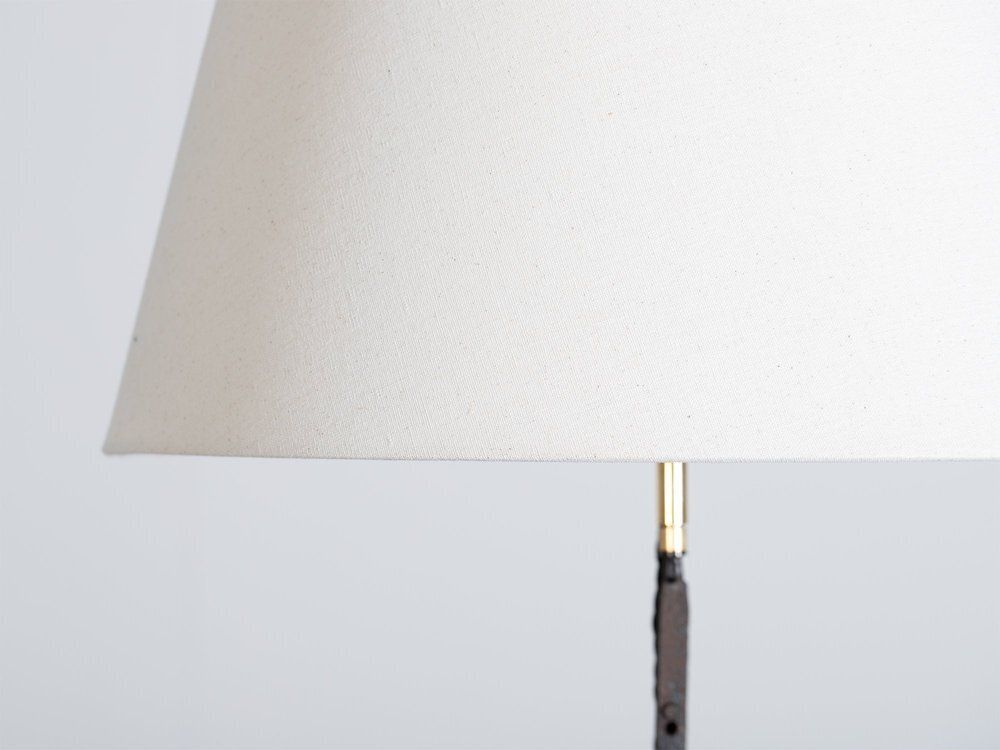 French Folk Art Floor Lamp, Early 20th Century photo for sale