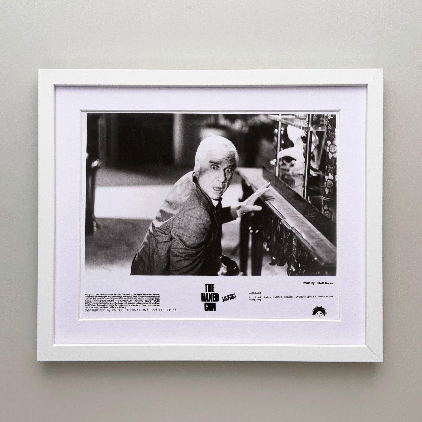 Photo de presse The Naked Gun 1988, encadrée photo for sale