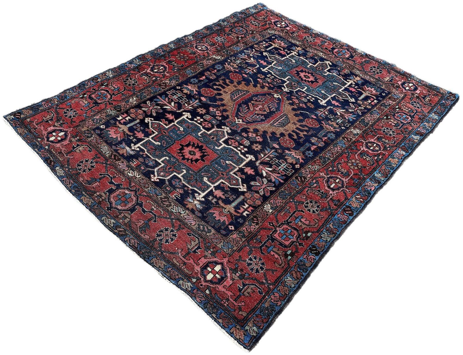 Antique Karaja Rug 1.82m X 1.42m photo for sale