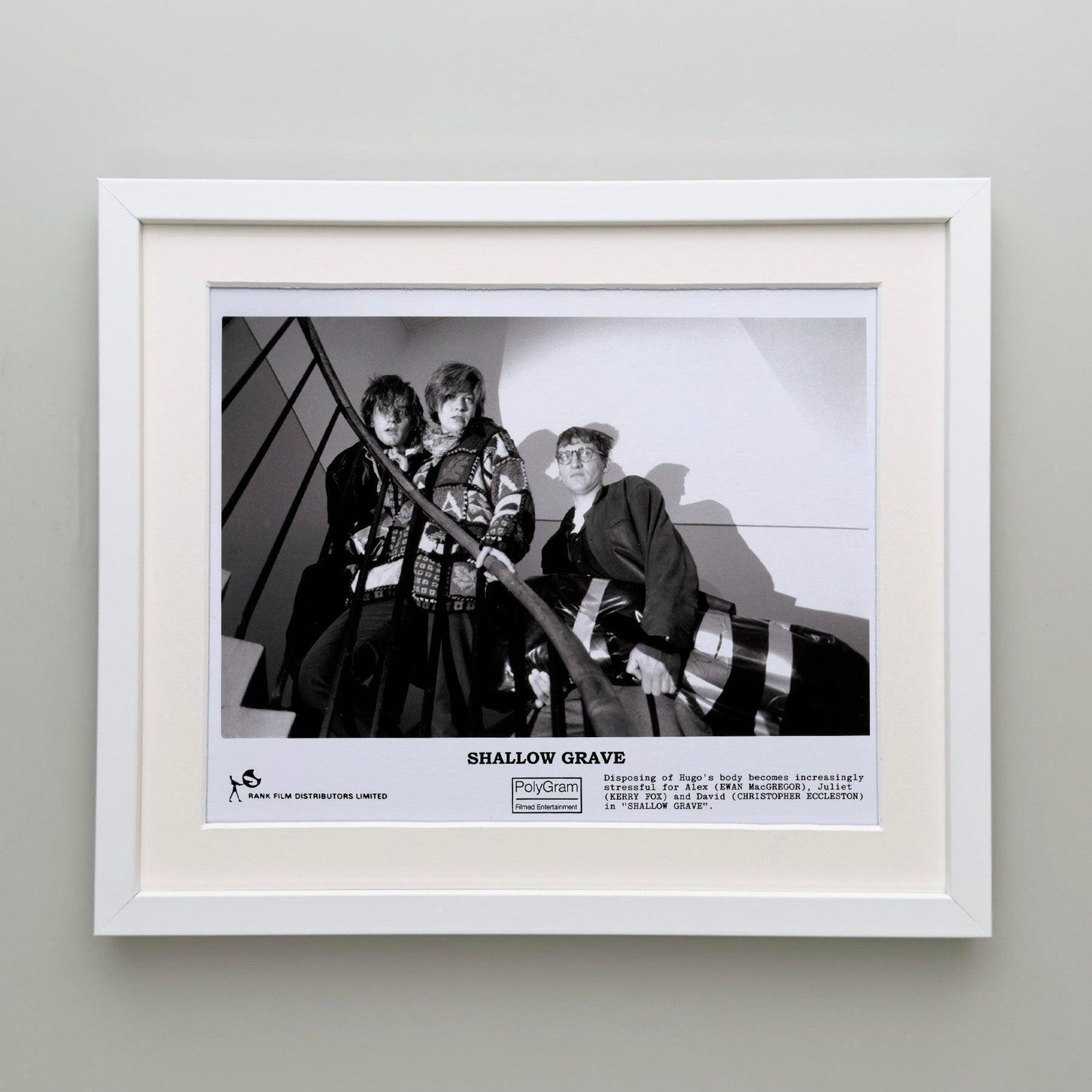Shallow Grave 1994 Publiciteitsfilmfoto Ingelijst photo Kunst