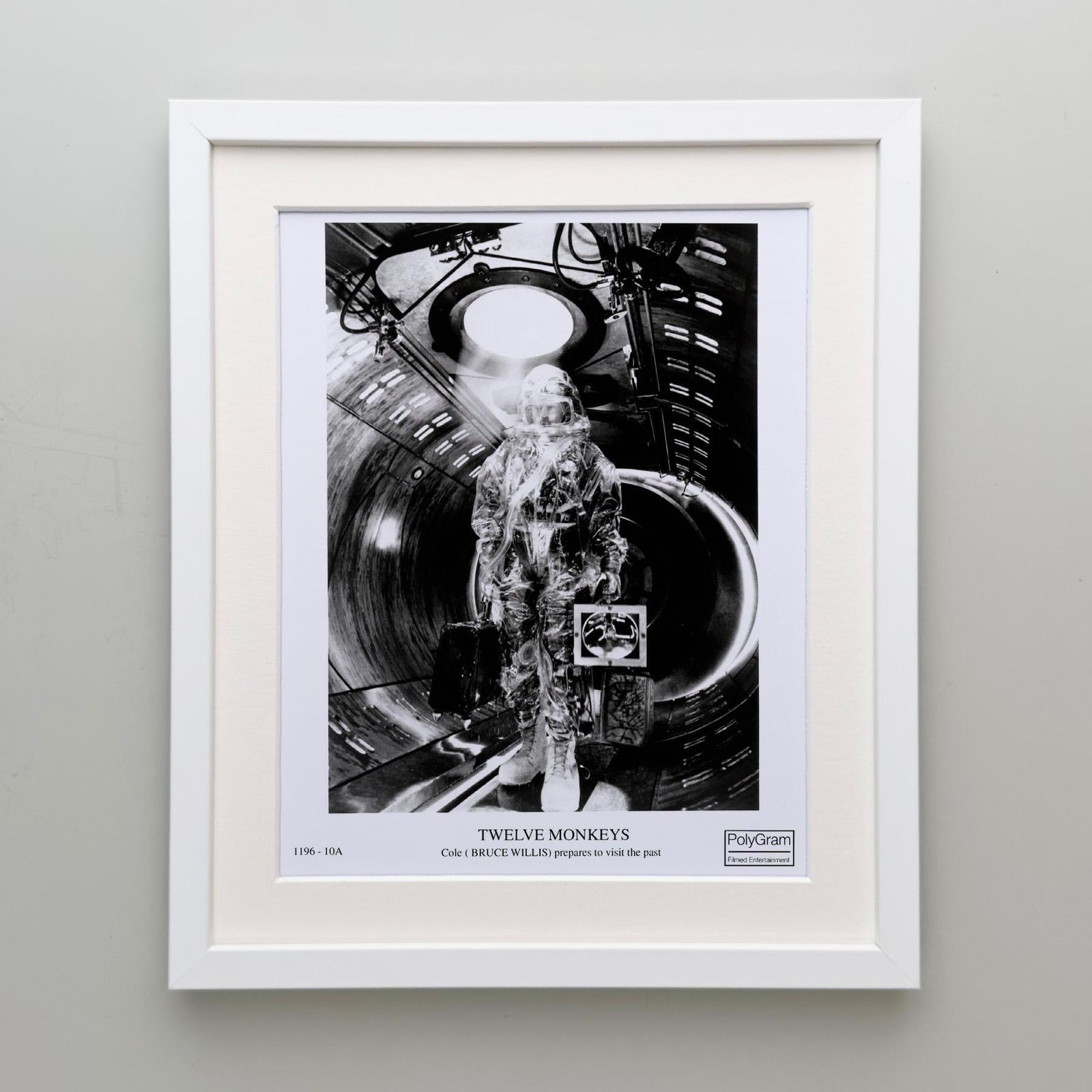 12 Monkeys 1995 Ingelijste Publiciteitsfilmfoto photo Kunst