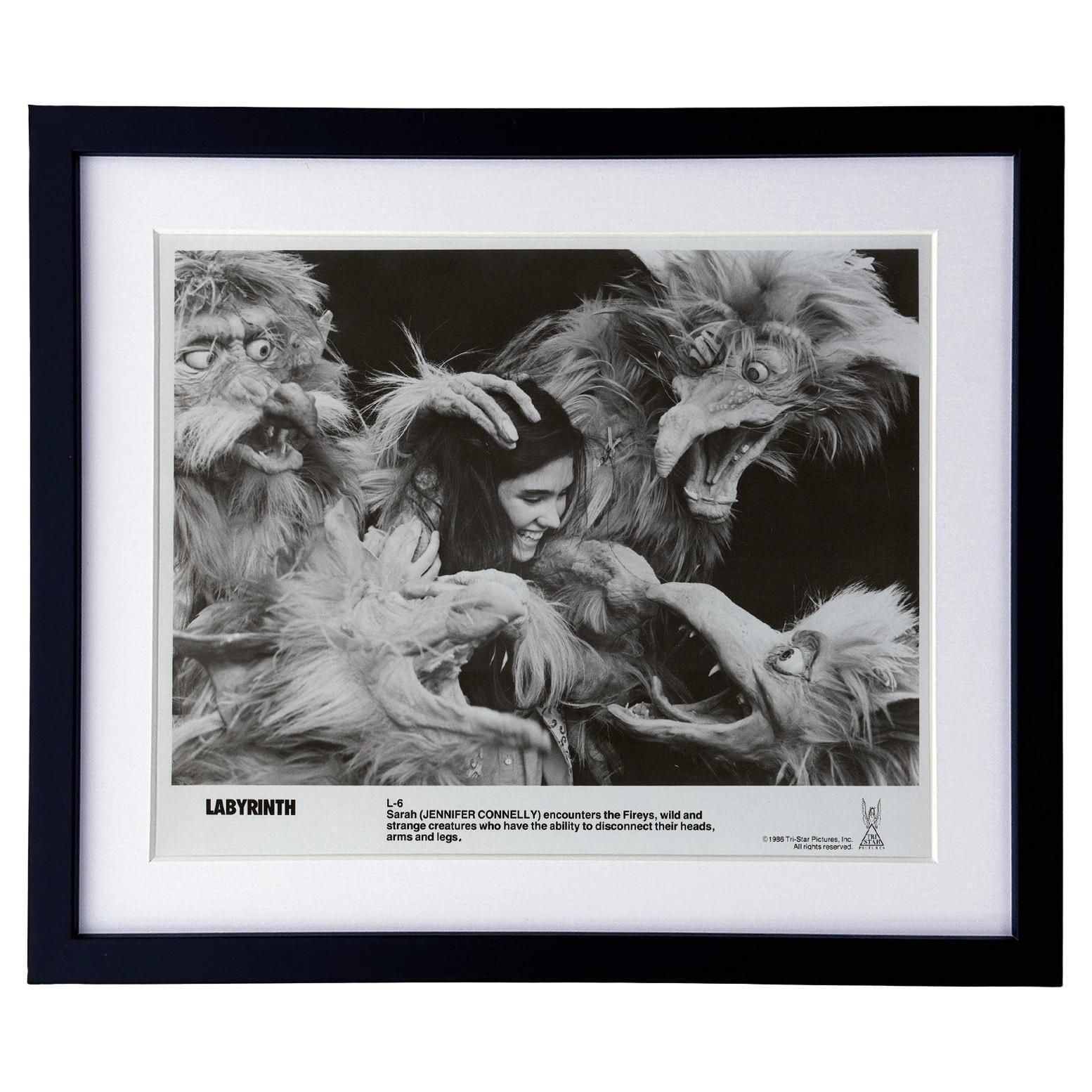 Labyrinth 1986 Publiciteitsfilm Movie Press Still, ingelijst