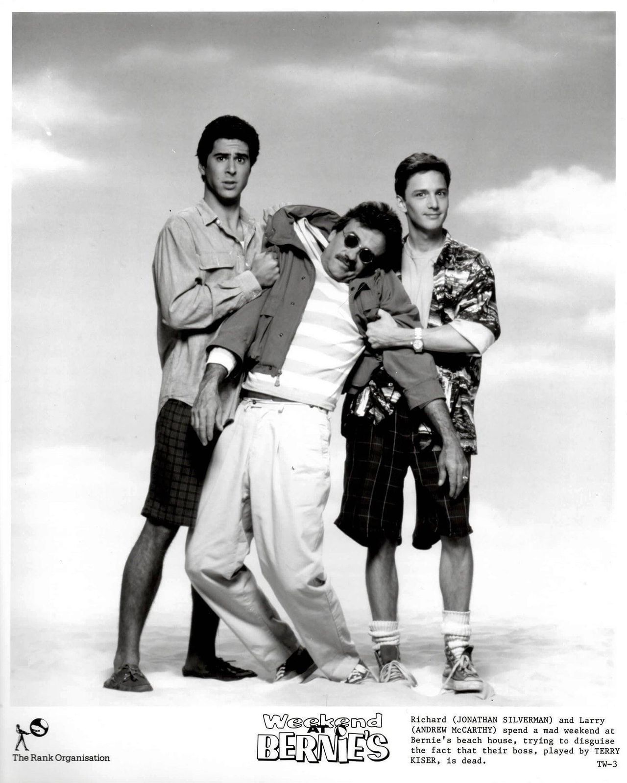Weekend At Bernies 1989 Publicity Film Movie Press Still Framed photo vinterior