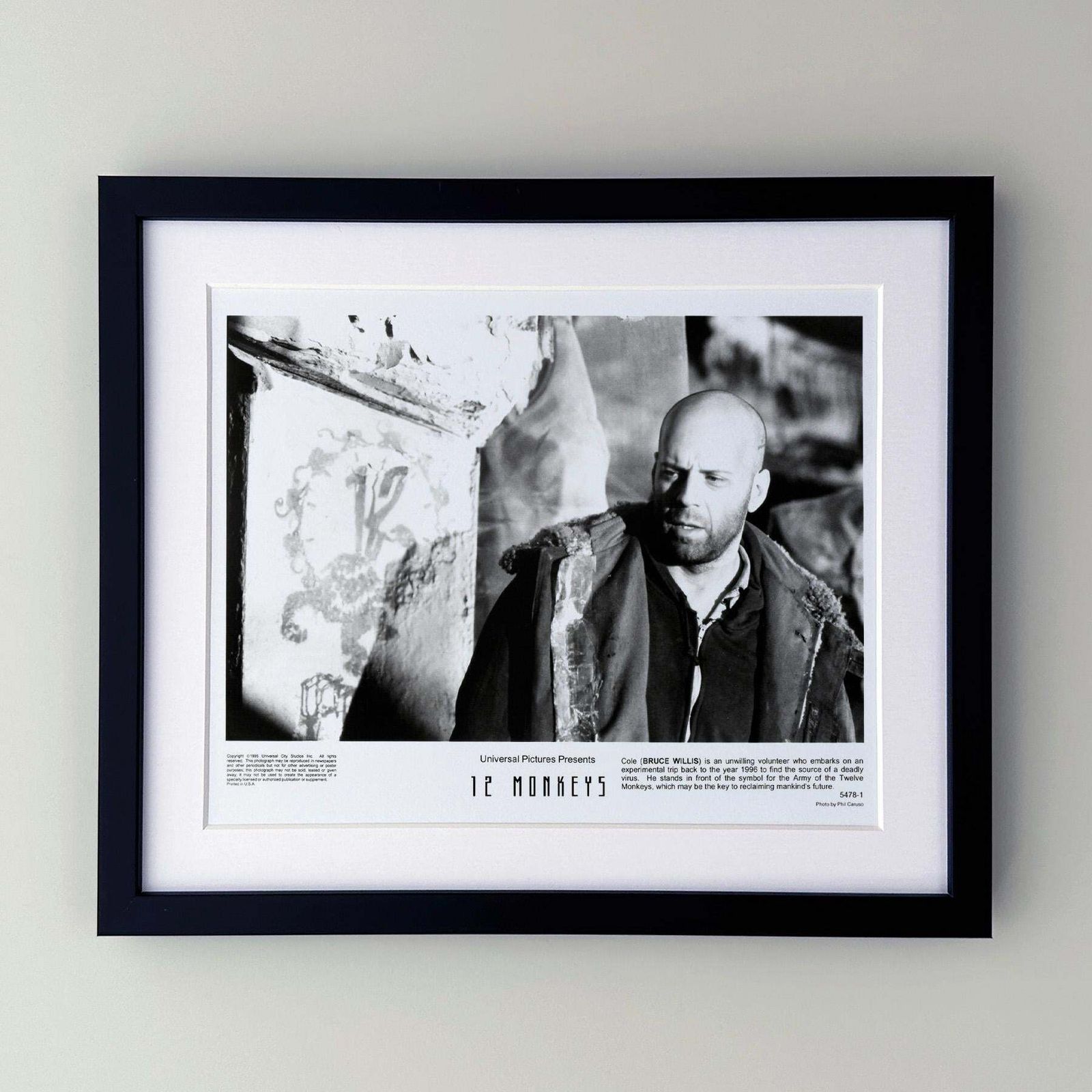 Photographie de presse encadrée, 12 Monkeys, 1995 photo furniture
