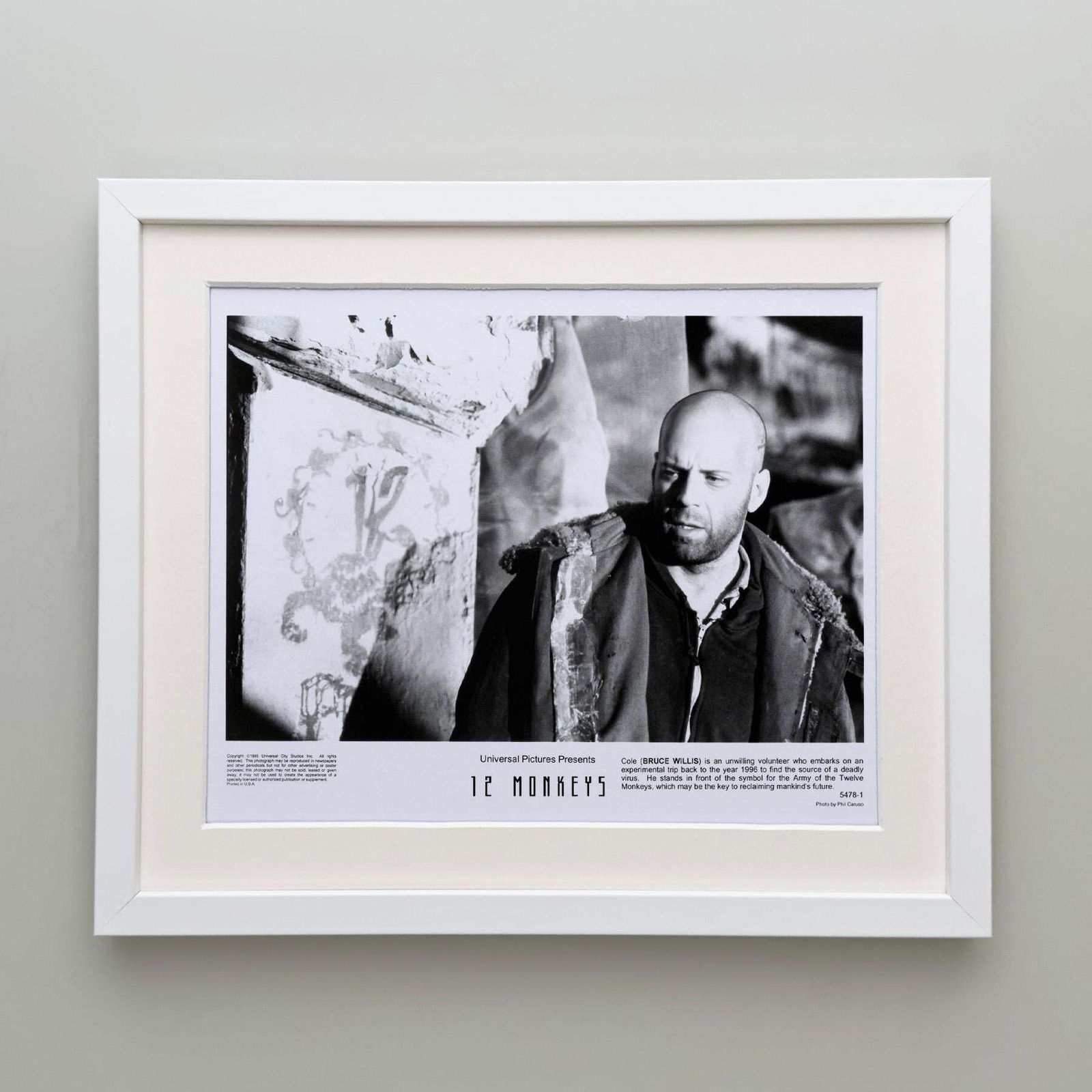 Photographie de presse encadrée, 12 Monkeys, 1995 photo Art