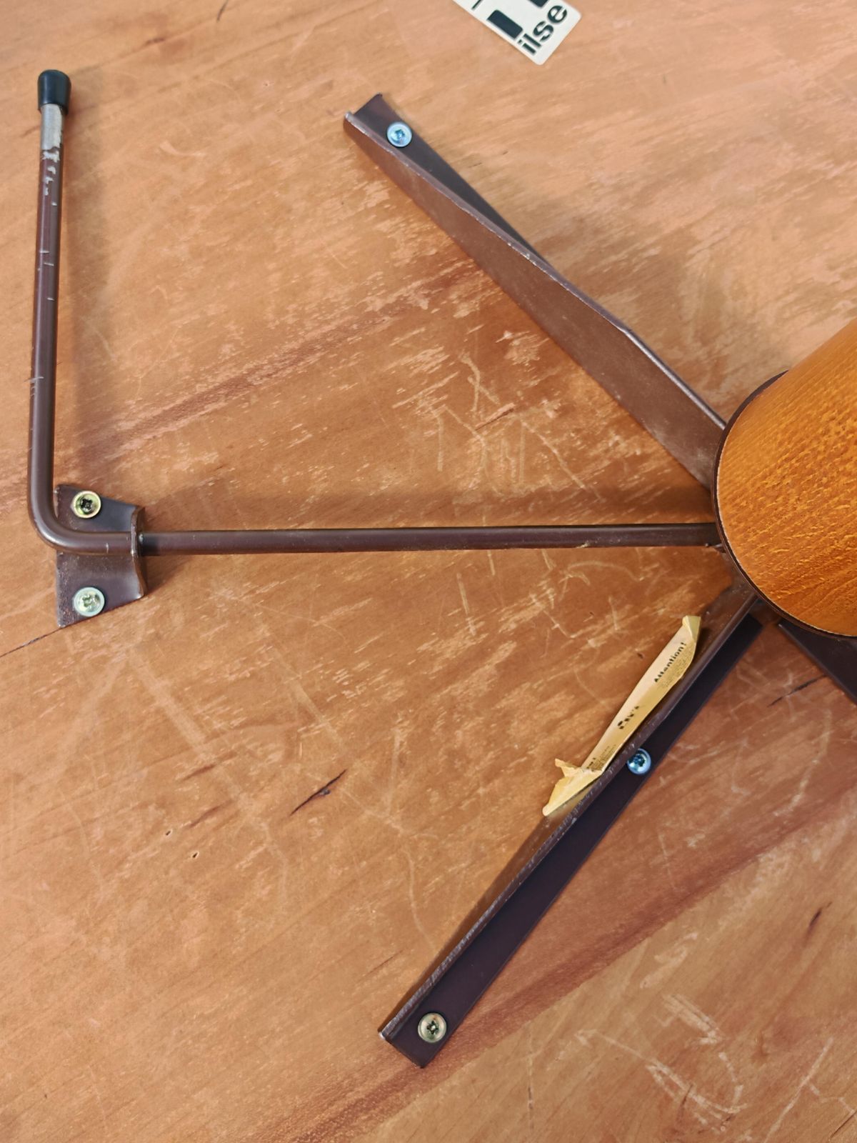 Furniture Mid Century Coffee Or Breakfast Table In Cherry Wood By Ilse, Adjustable Height photo