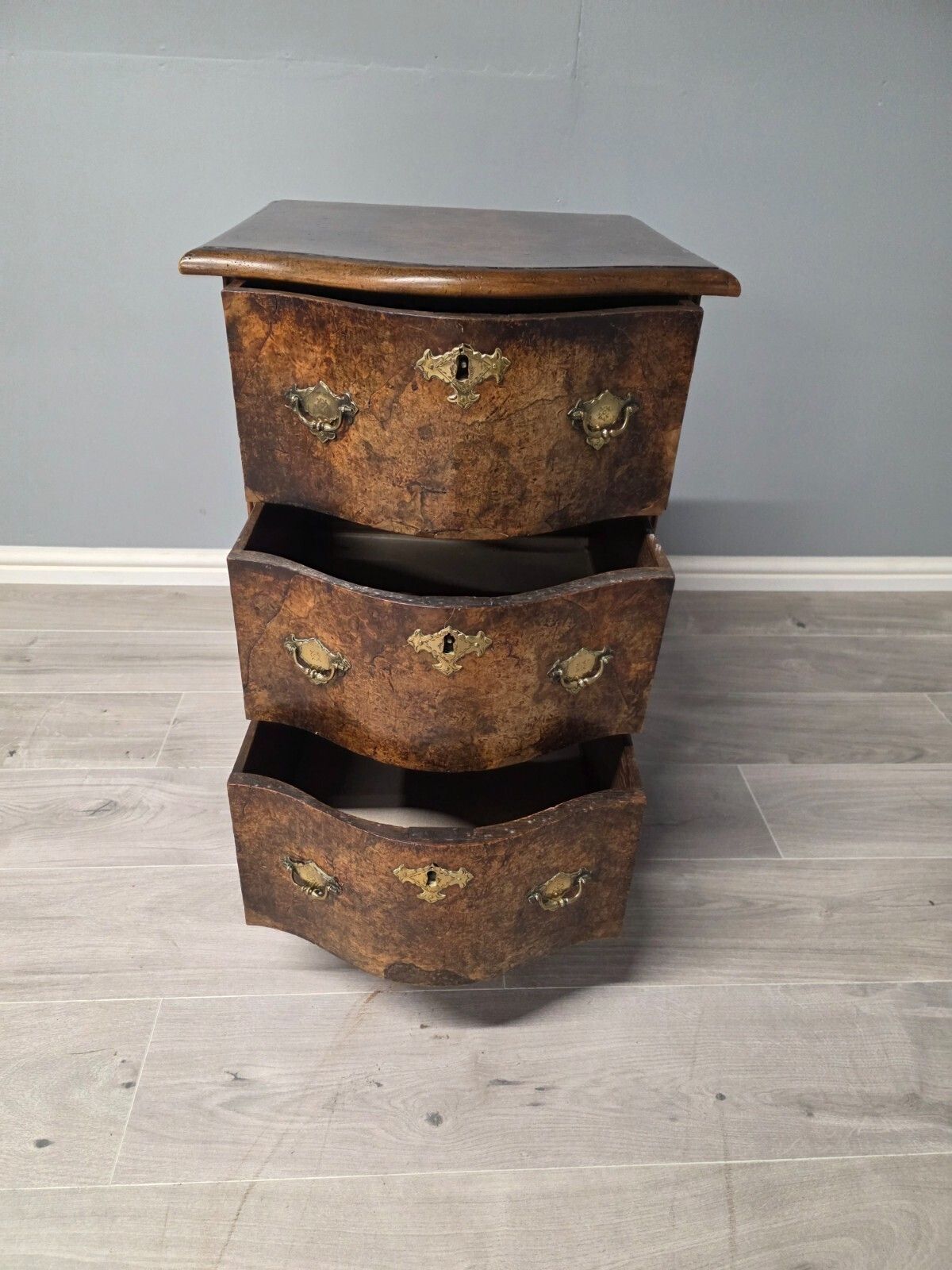 Antique Burr Walnut 18th Century Chest Of Drawers photo buy