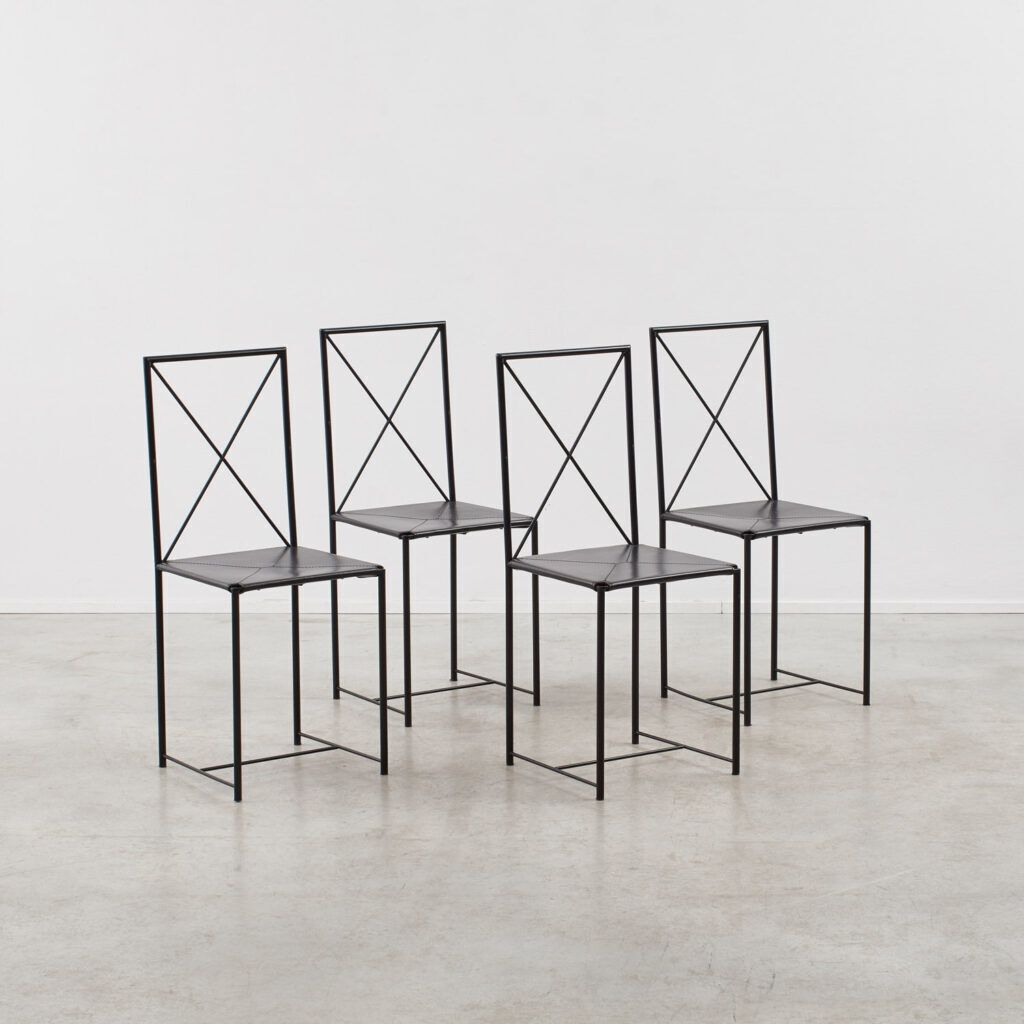 Asnago & Vender Set Of Moka Chairs photo furniture