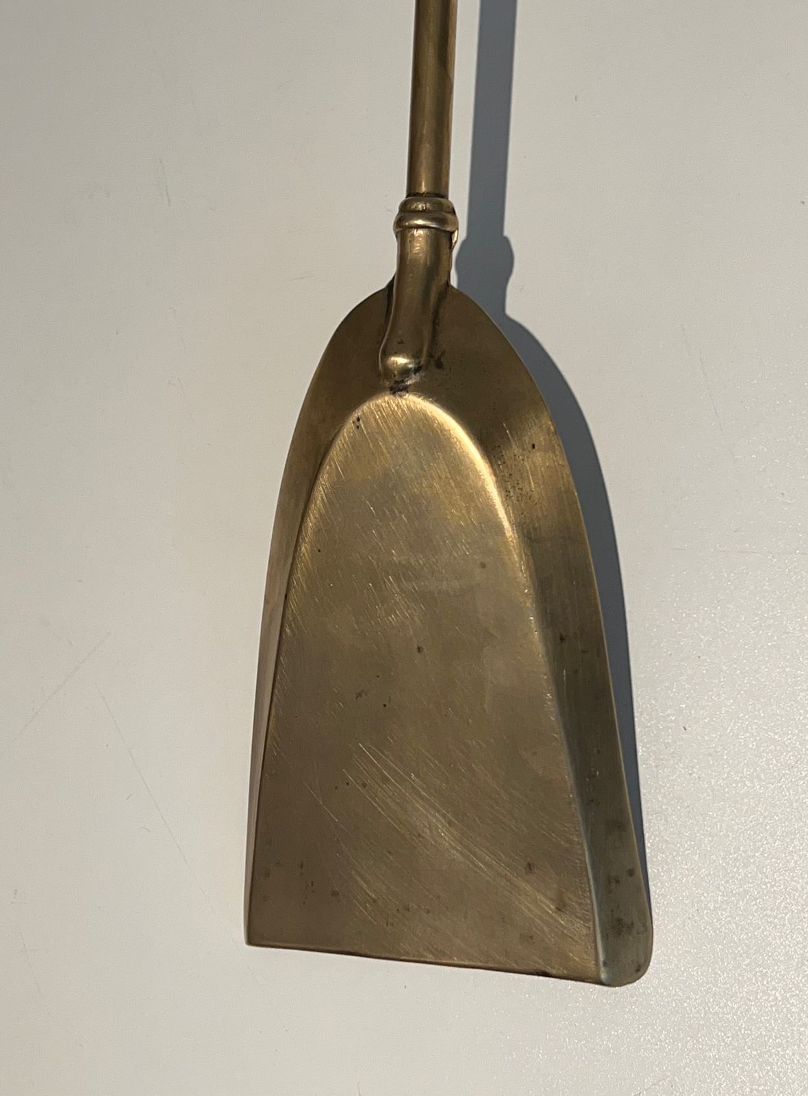 Home Fixtures Brass Fire Set With Duck Heads In The Style Of Maison Jansen photo
