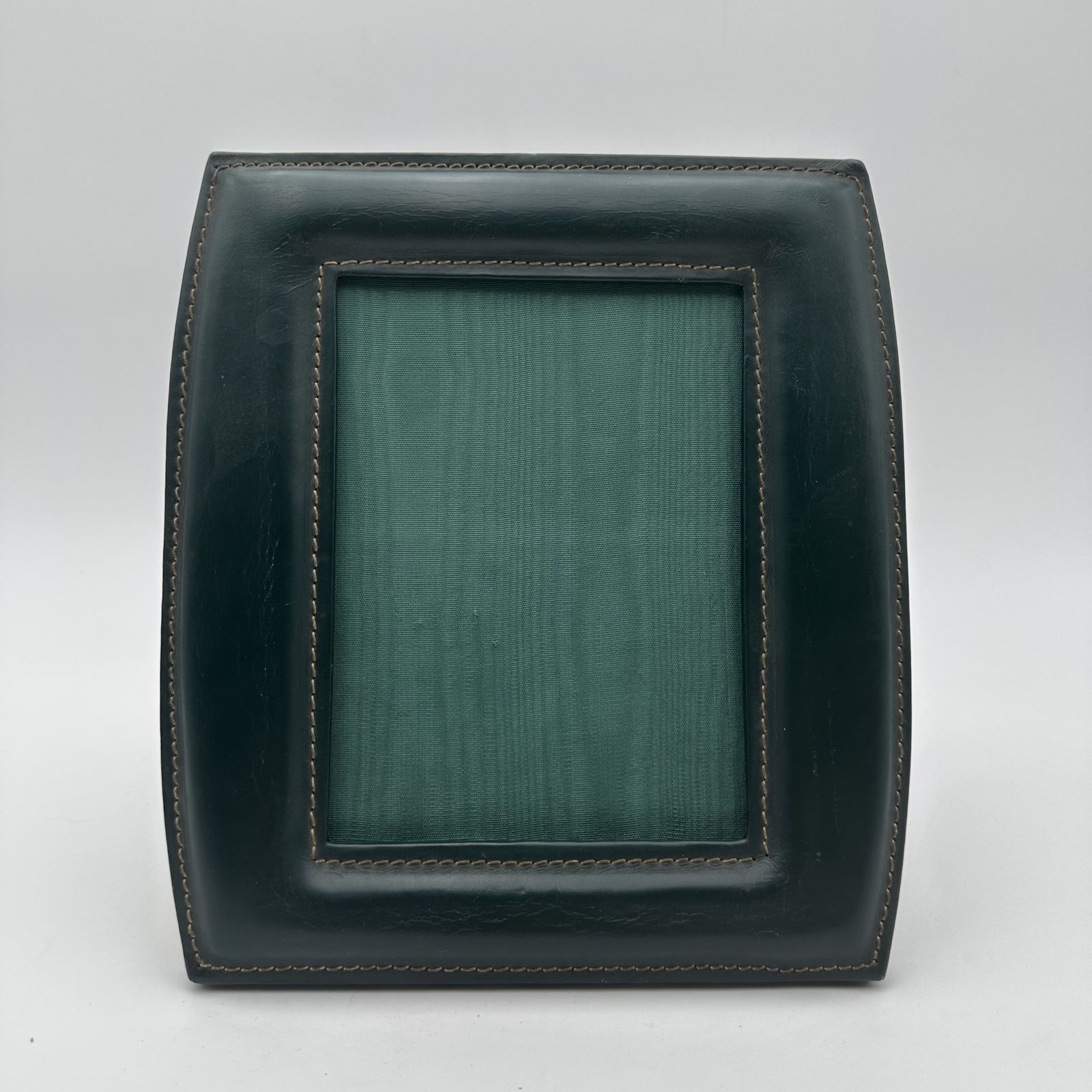 Green Leather Photo Frame, In The Style Of Jacques Adnet – French Work, Circa 1950 photo furniture