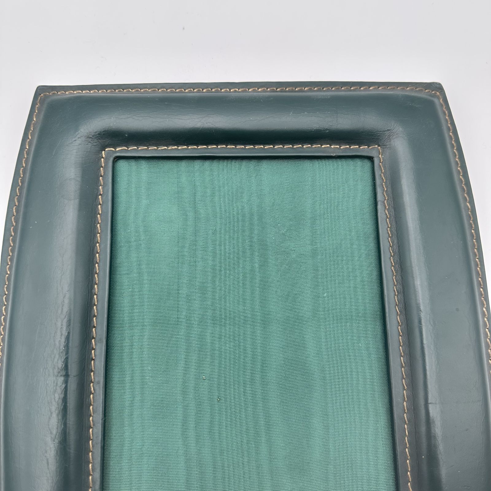 Green Leather Photo Frame, In The Style Of Jacques Adnet – French Work, Circa 1950 photo buy