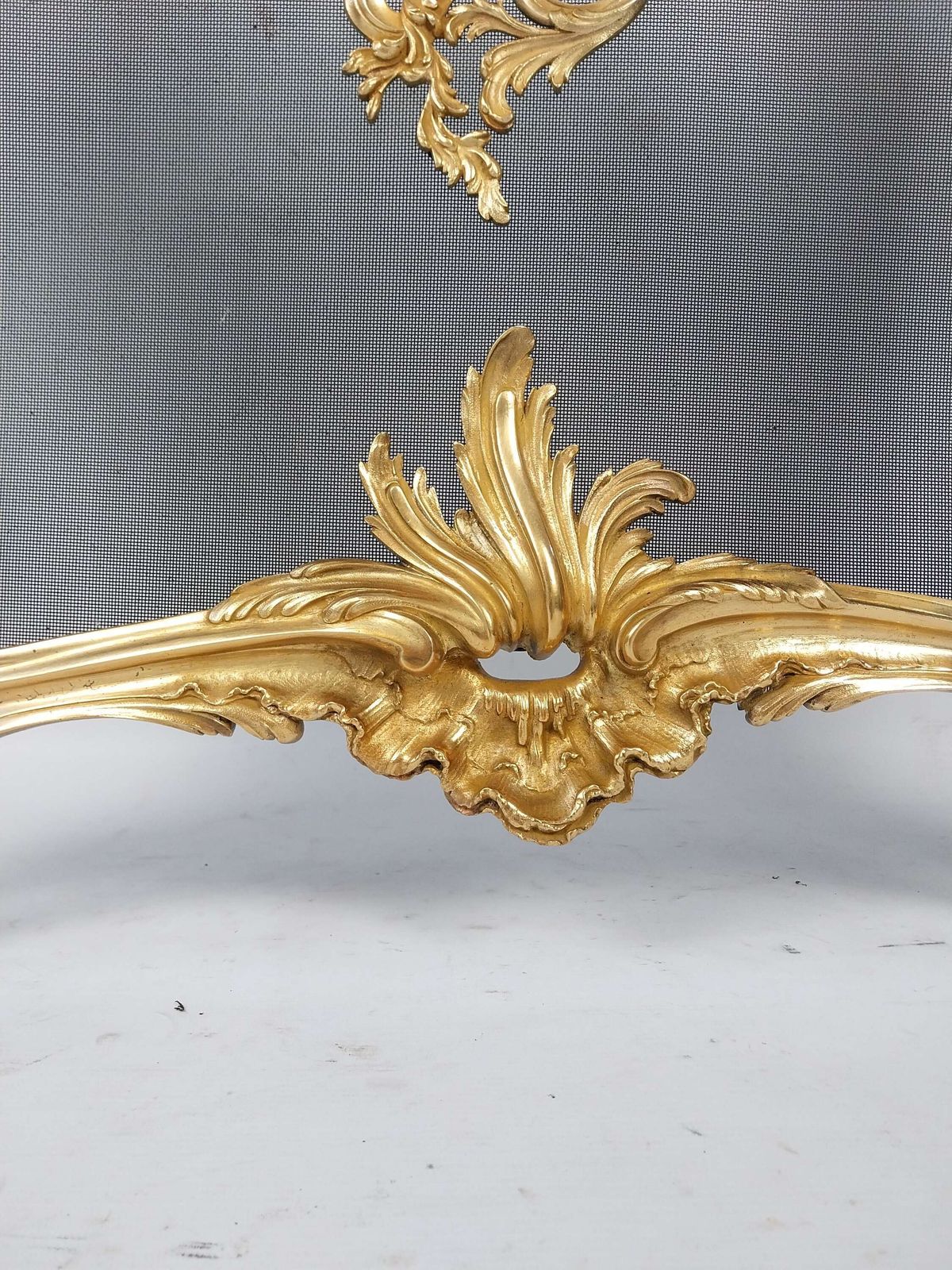 A Fine 19th Century French Gilt Bronze Fire Screen By Bouhon Frères photo 3750.0