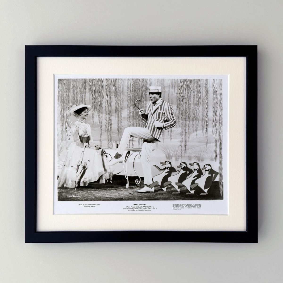 Mary Poppins (1964) Ingelijste publiciteitsfoto Disney photo furniture