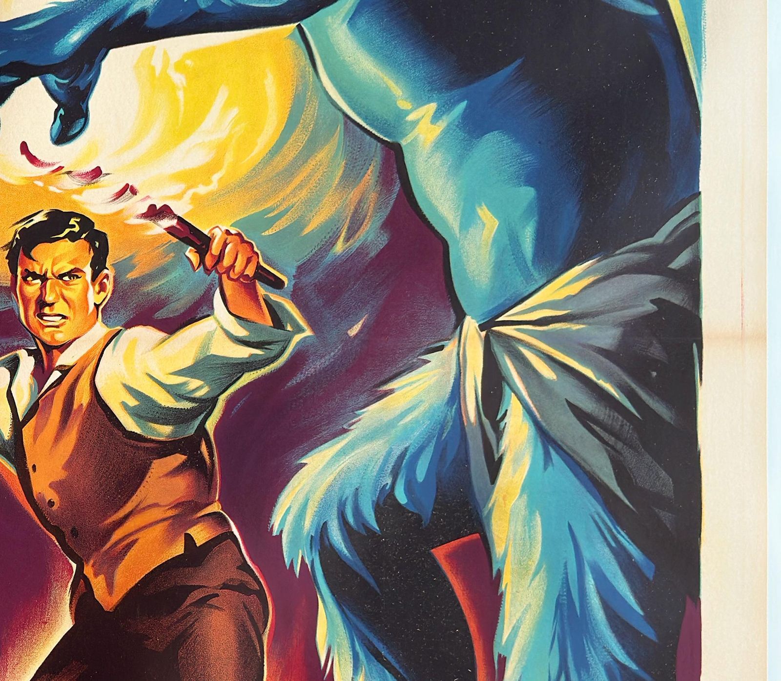 Affiche de cinéma française Grande format, The Time Machine, 1960, Roger Soubie photo vinterior