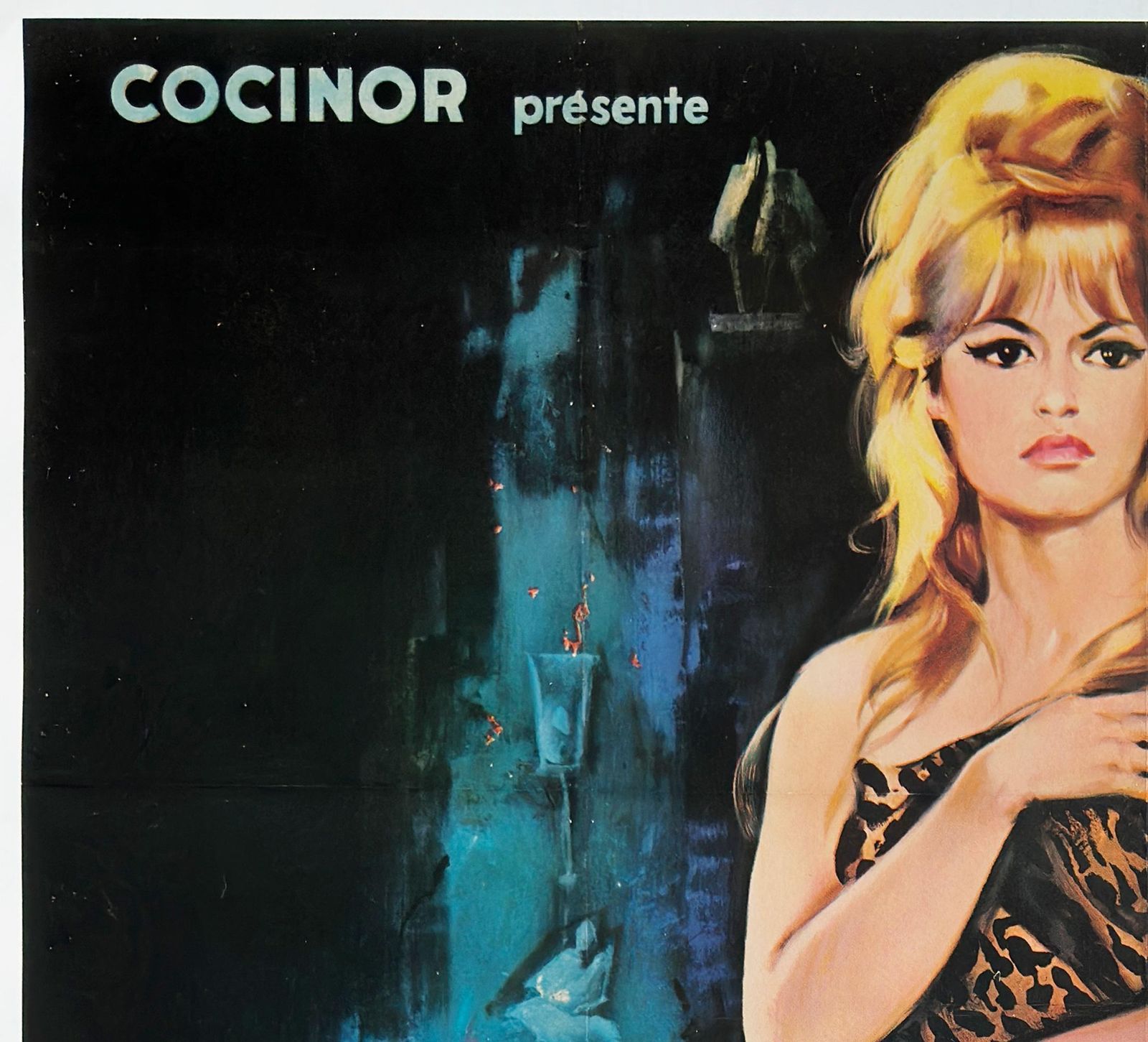 Love On A Pillow 1962 French Grande Film Poster, Georges Allard photo for sale