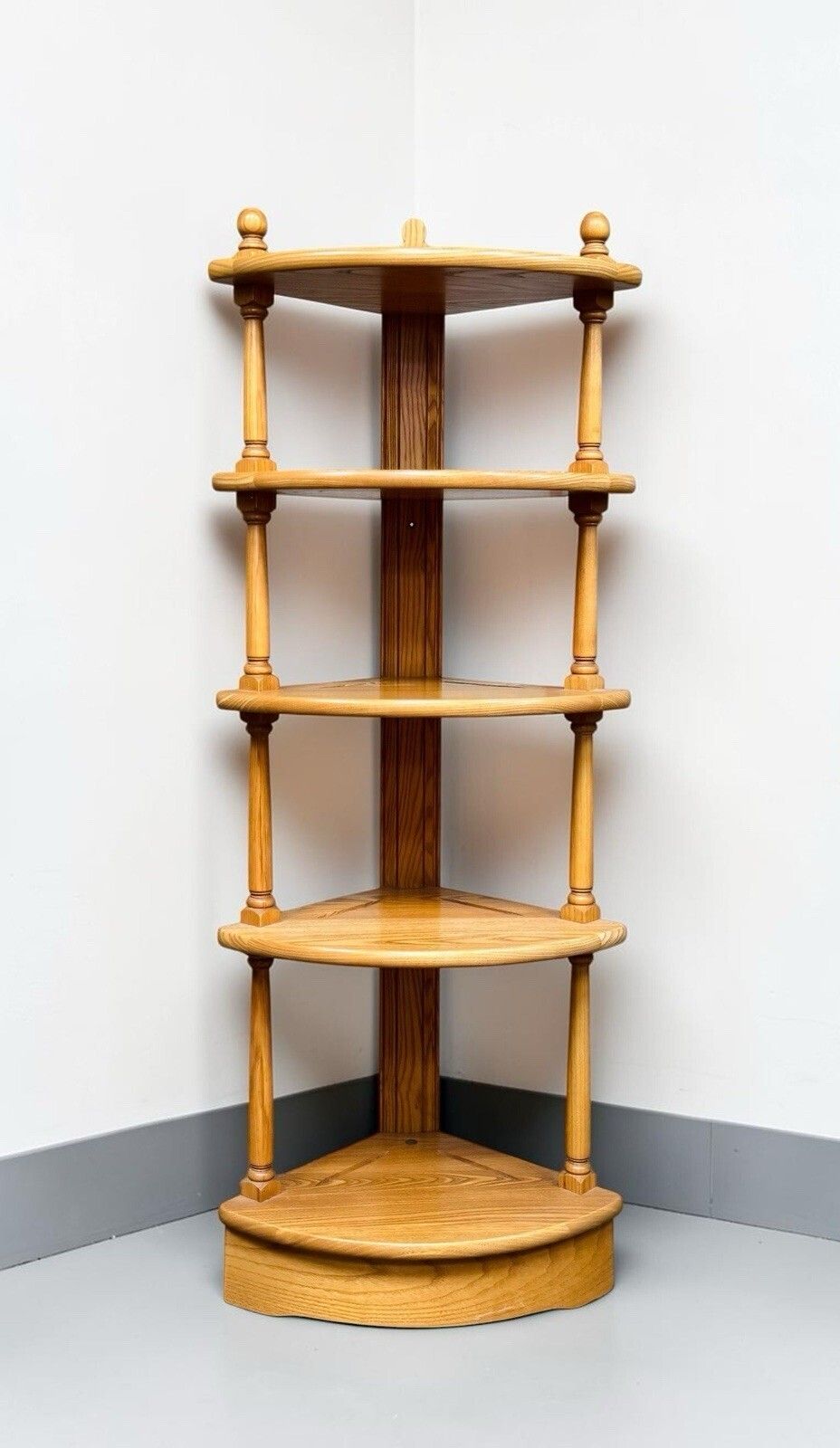 Ercol Blonde Display Unit Whatnot No.1105 Colonial Range Mid Century C1960s photo for sale