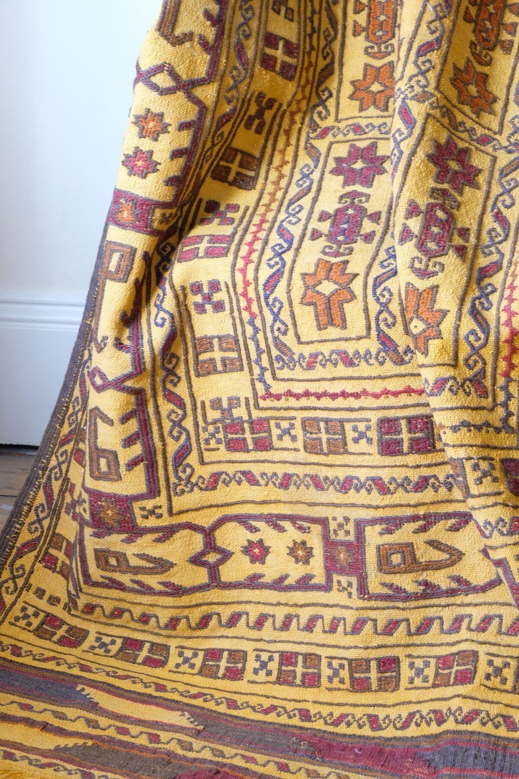 Antique Anatolian Kilim Rug, Central Turkey, Circa Early 1900s photo buy