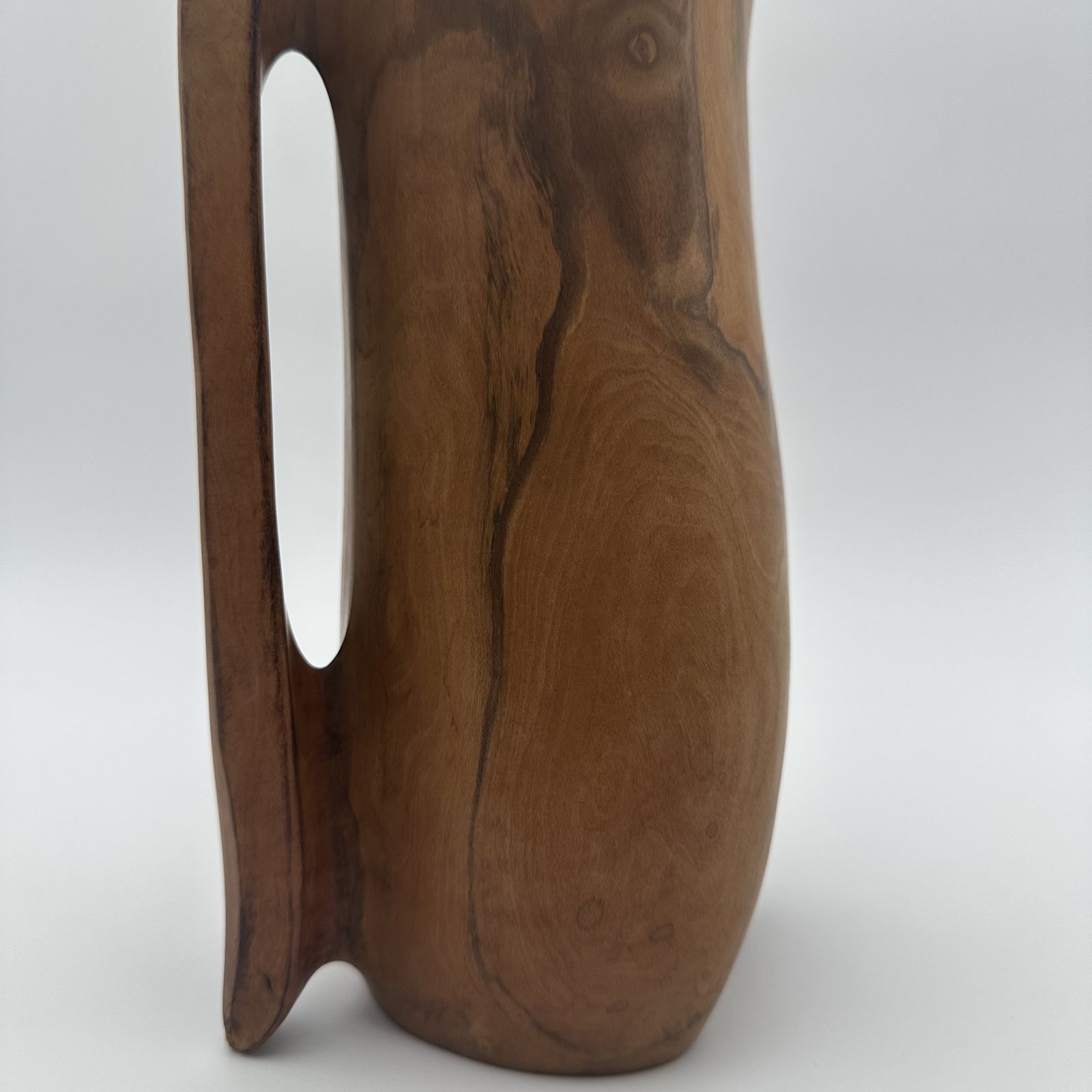 photo furniture Sculptural Wooden Pitcher, In The Style Of Alexandre Noll – French Work, 1950s