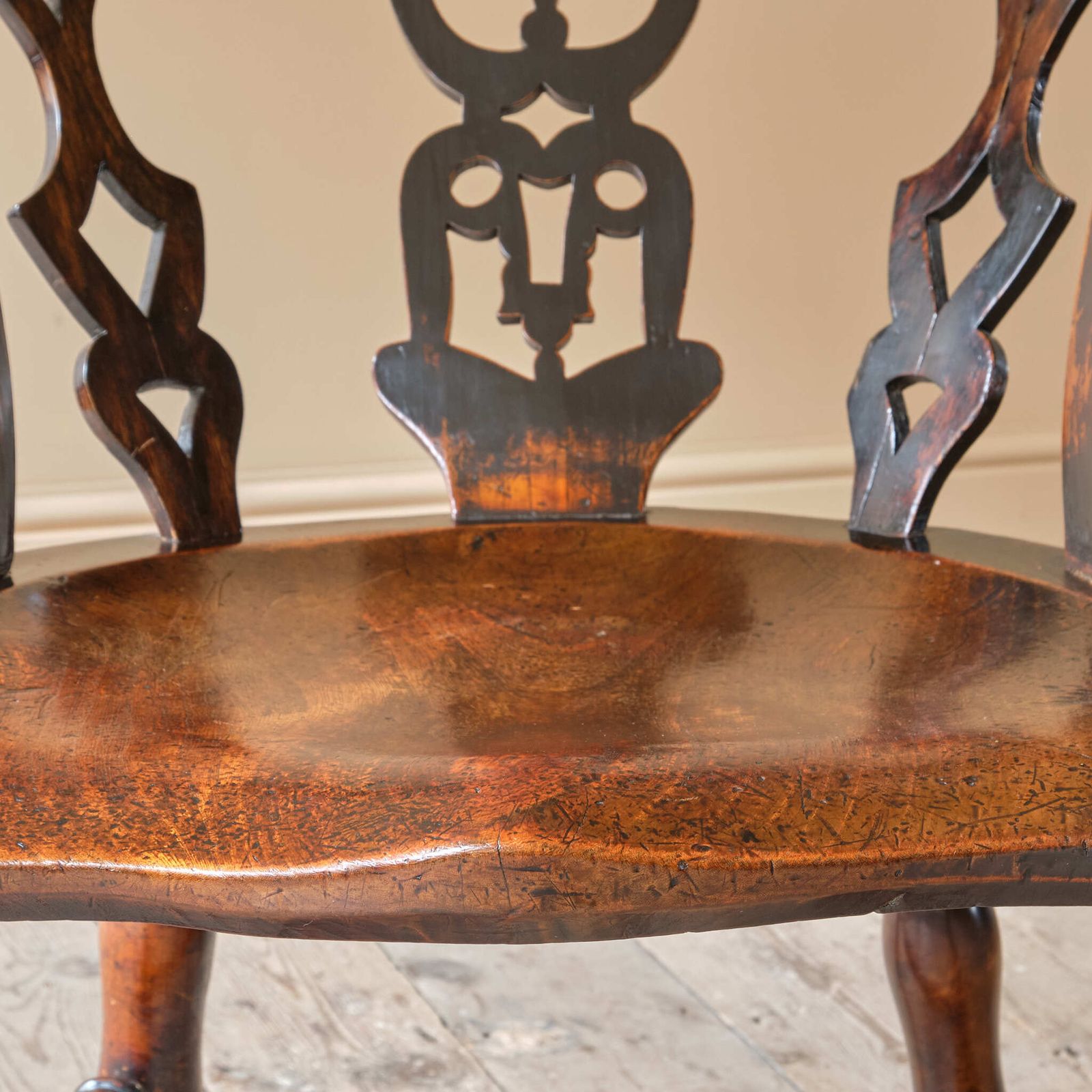 Furniture Mid 19th Century Desk Chair C1857 photo