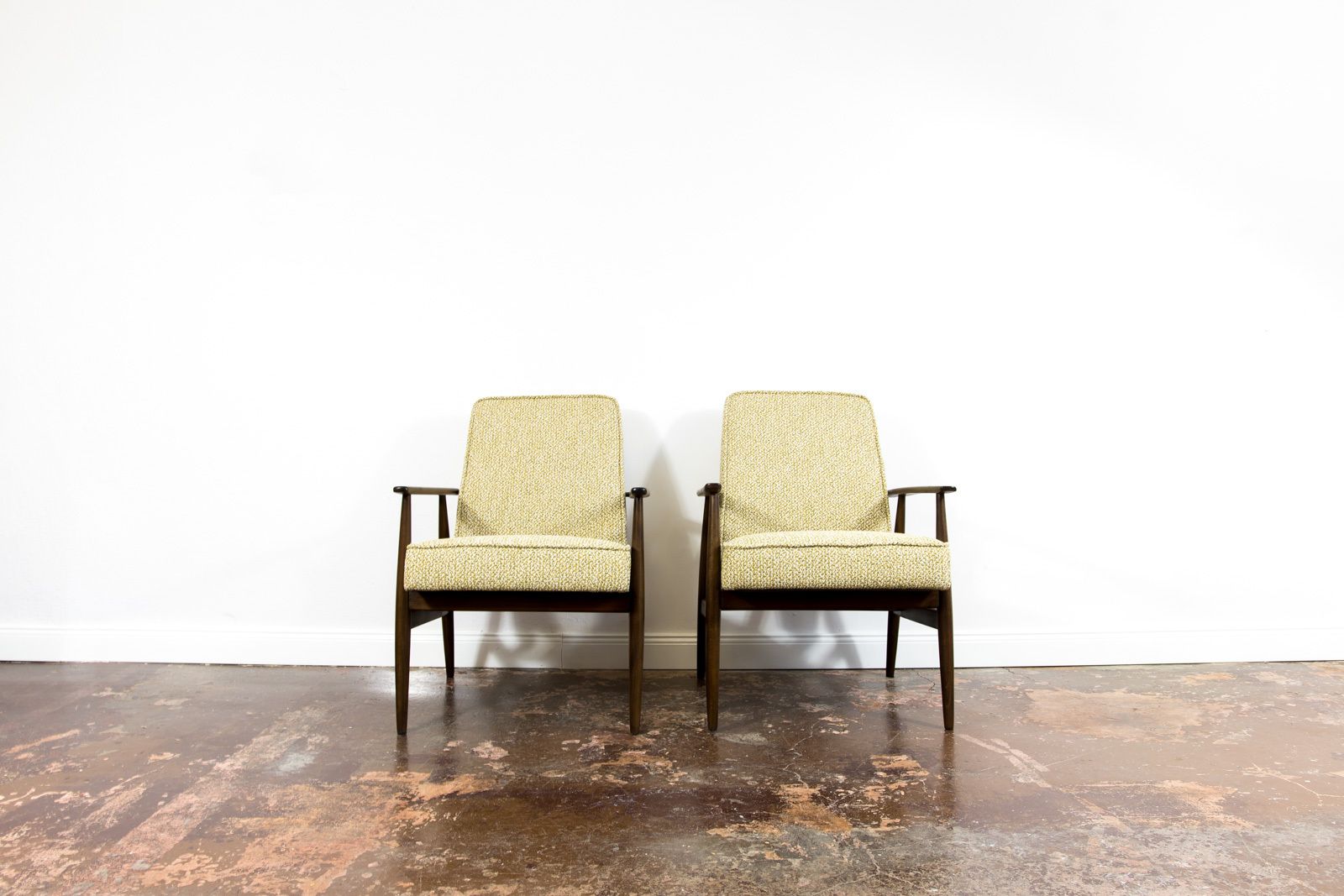 photo furniture Vintage Armchairs Designed By H. Lis, Poland, 1960's, Set Of 2