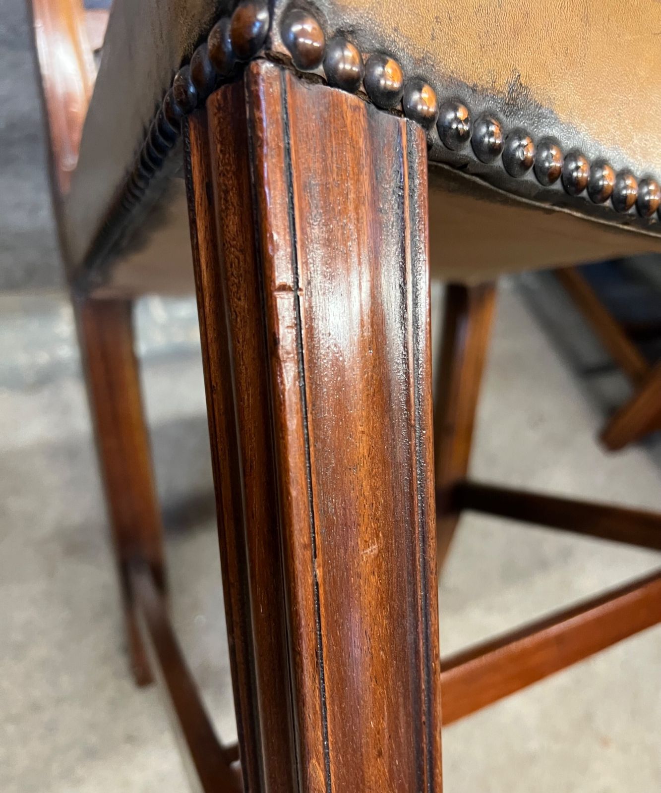 Good Set Of 8 (6 + 2) Chippendale Style Mahogany Dining Chairs photo buy