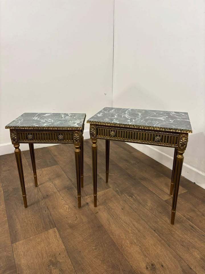 Vintage French Style Nest Of Two Tables photo buy