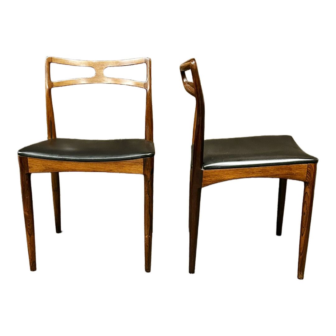 Danish Model 94 Dining Chairs By Johannes Andersen For Christian Linneberg, 1960s, Set Of 6 photo Furniture