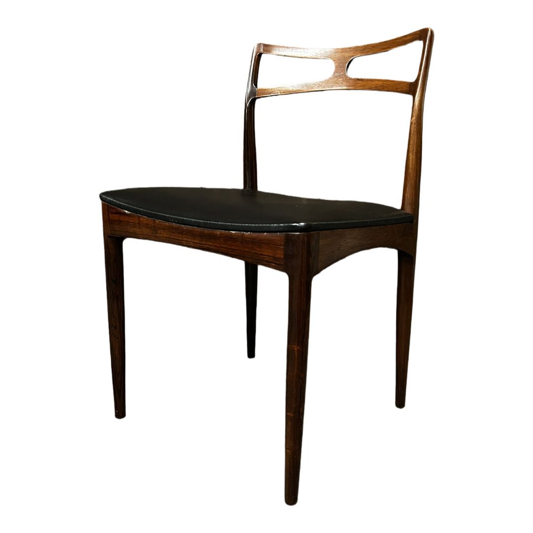 Danish Model 94 Dining Chairs By Johannes Andersen For Christian Linneberg, 1960s, Set Of 6 photo vintage