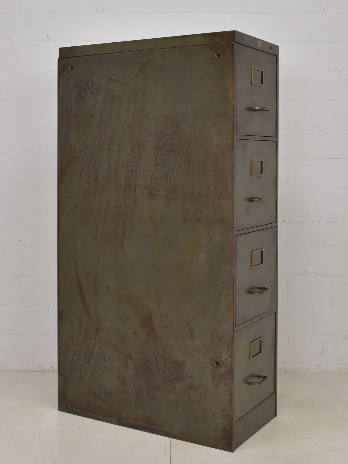 Furniture Vintage! Card Filing Cabinet, Metal Cabinet, Drawer Cabinet, Green, Shoe Cabinet, Office photo