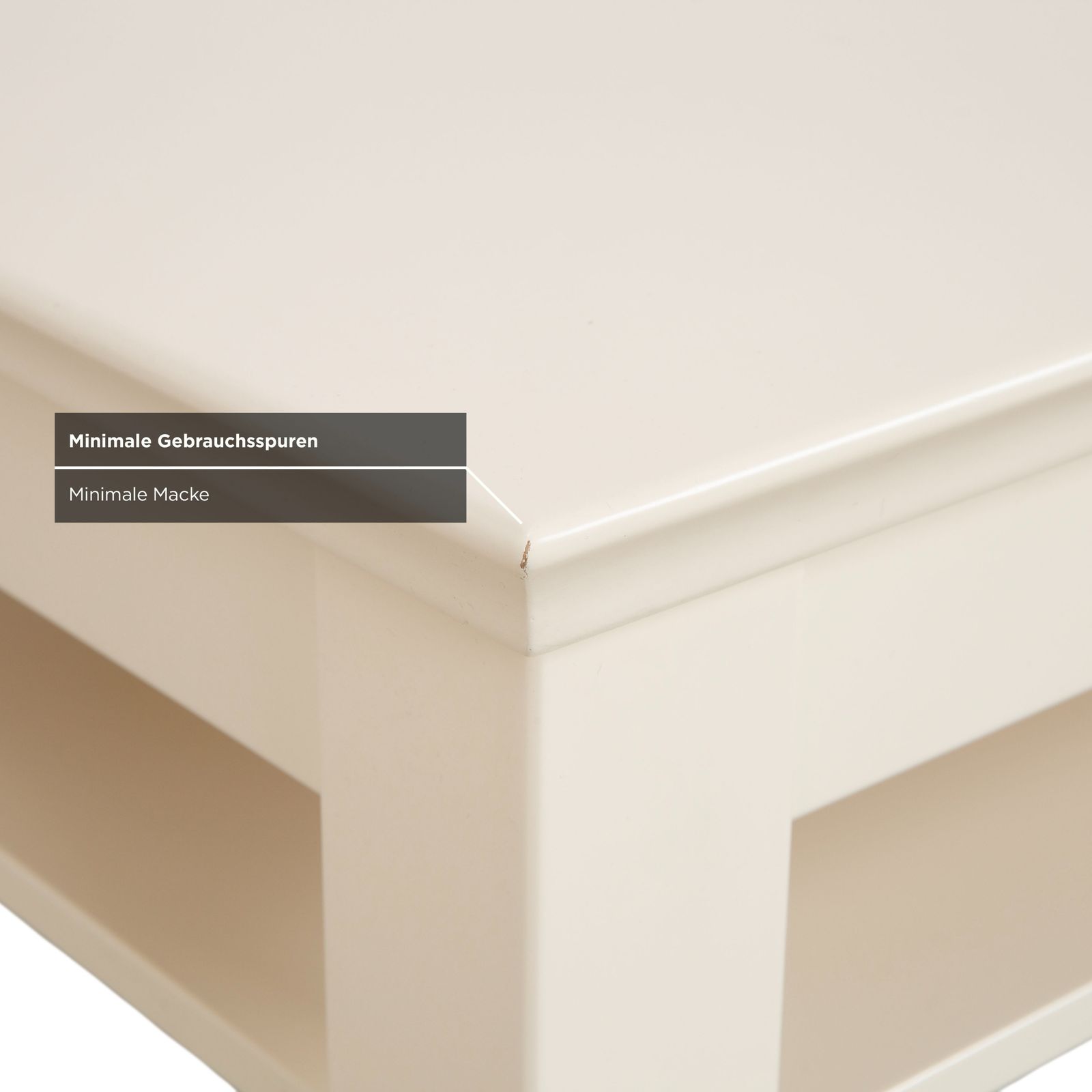 Table basse Hülsta en bois, crème beige photo vinterior
