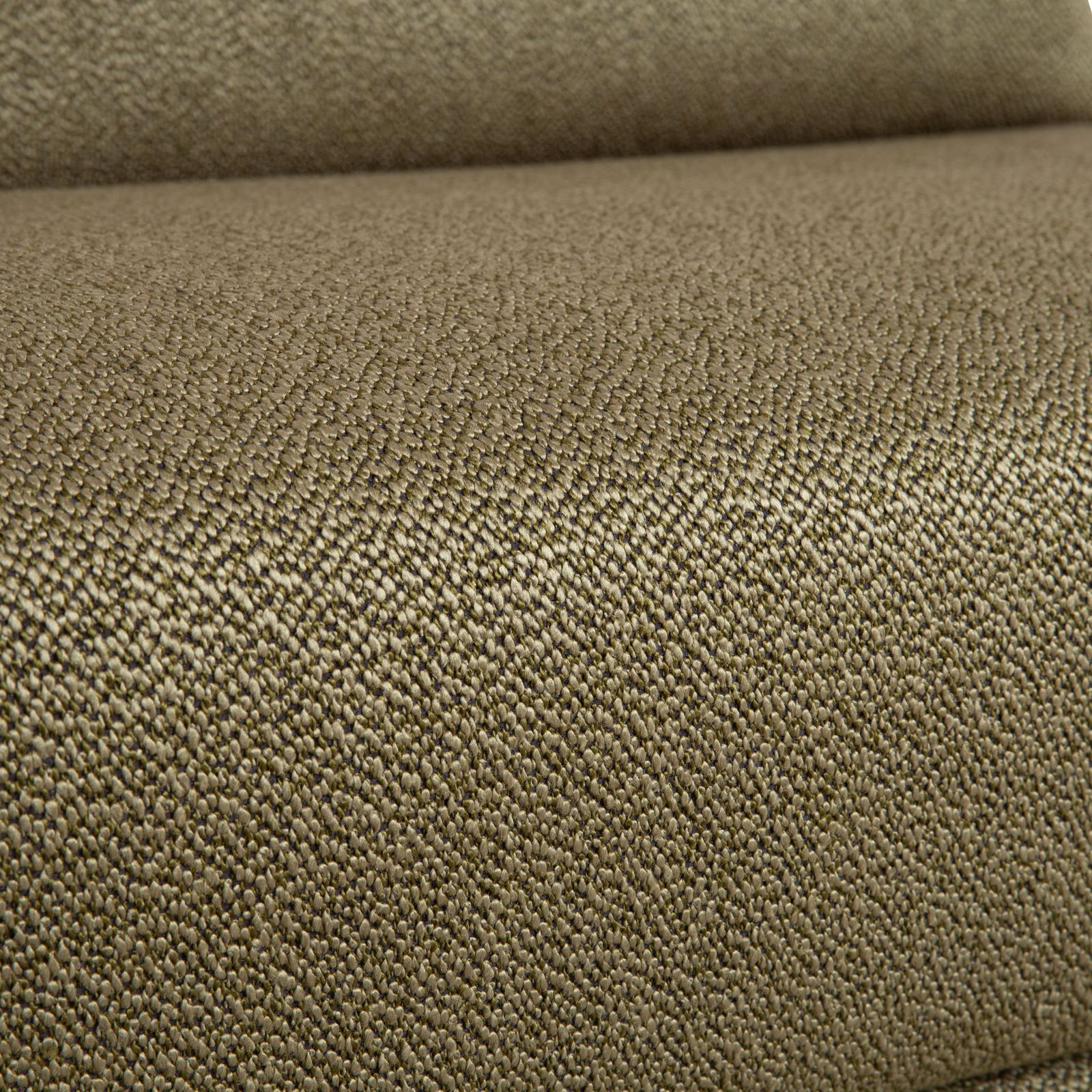 Canapé Ligne Roset Multy 3 places en tissu vert, fonction couchage manuel, retapissé photo vinterior