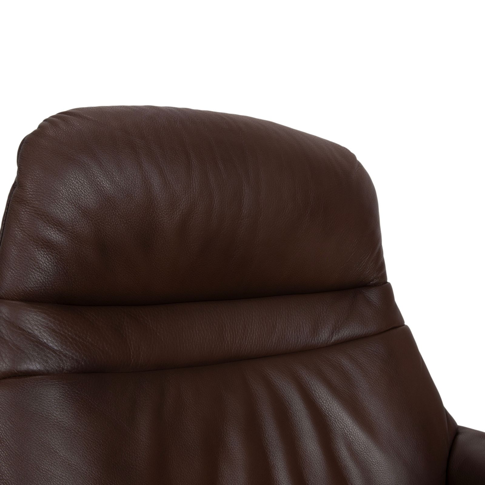 Fauteuil relax Stressless Sunrise en cuir brun mocha, taille L, fonction manuelle photo vinterior