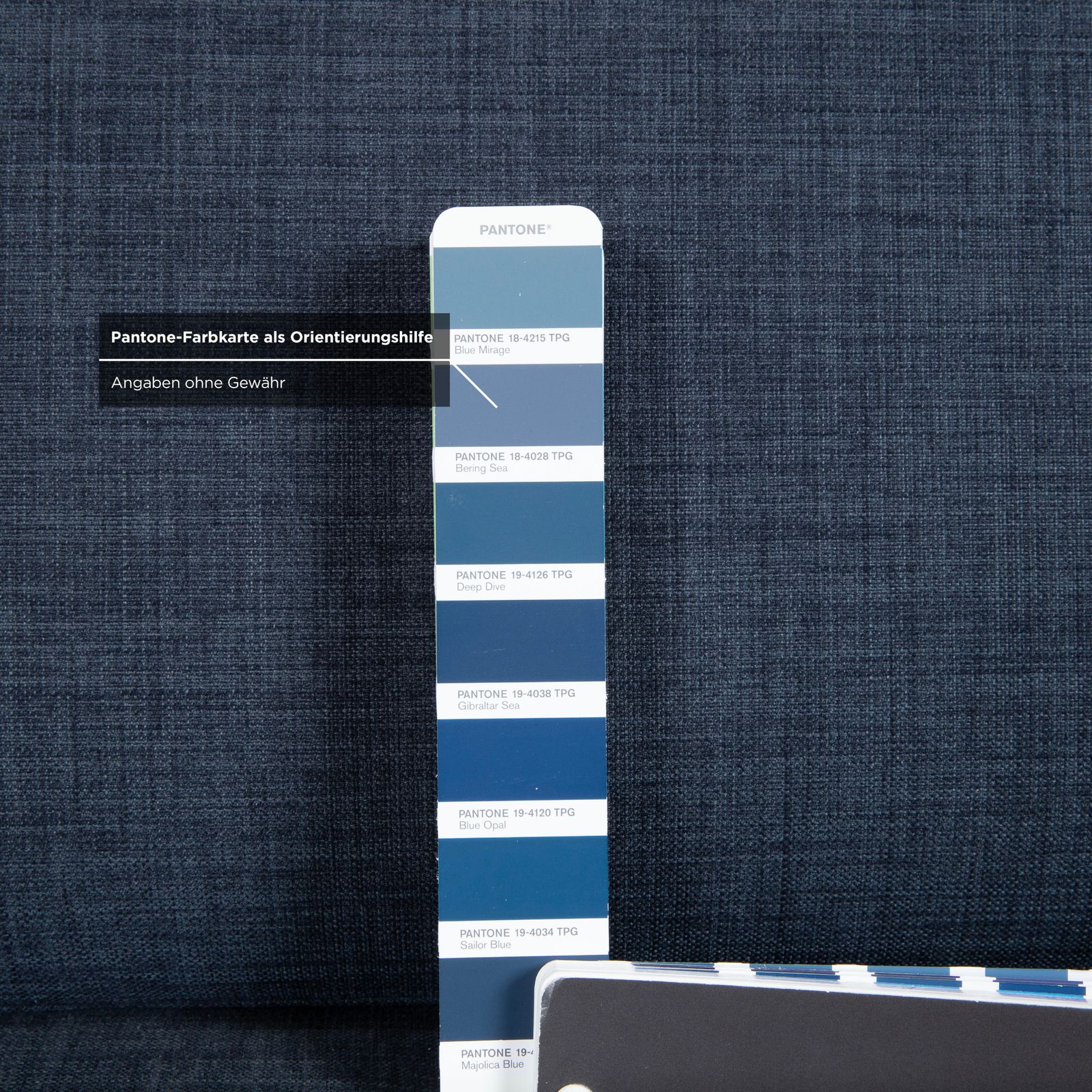photo for sale Canapé d'angle Bolia Scandinavia en tissu bleu