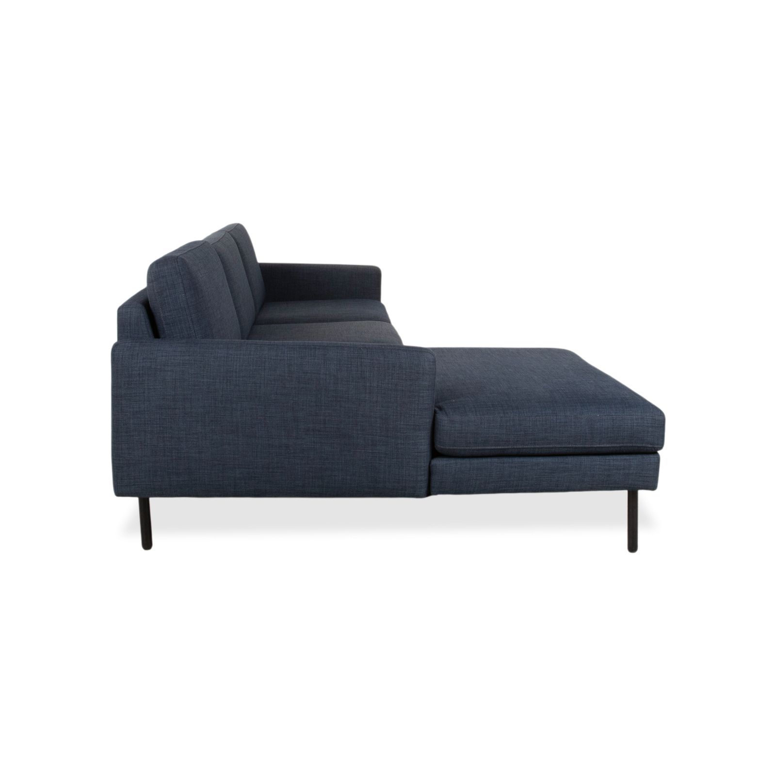Mobilier Canapé d'angle Bolia Scandinavia en tissu bleu photo