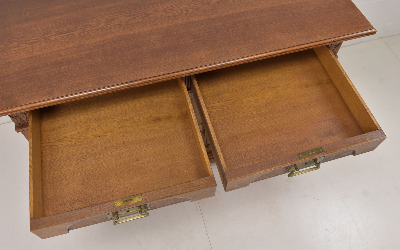 Antique! Restored Art Nouveau Oak Sideboard, Chest Of Drawers, Cabinet photo buy