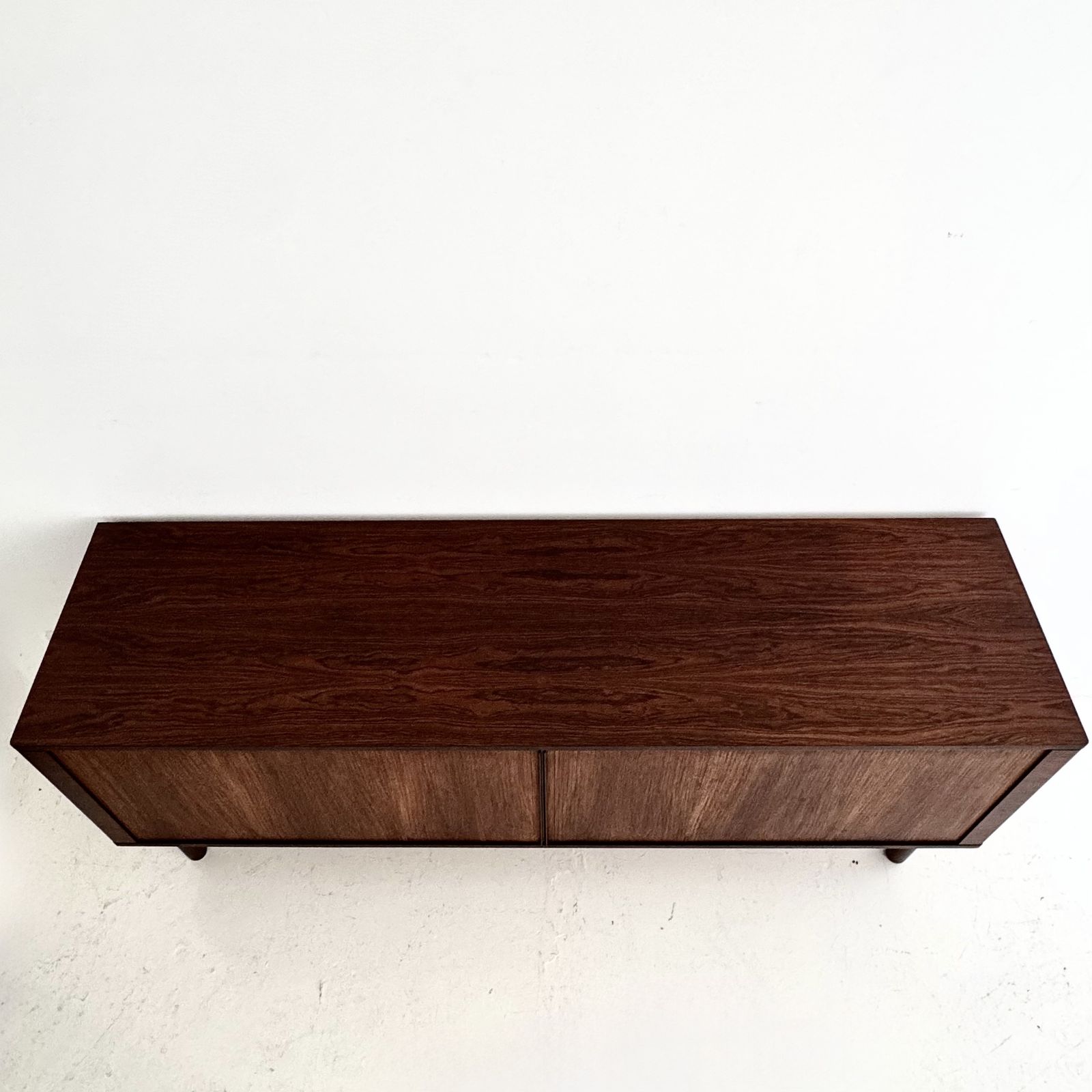 photo furniture Mid Century Danish Niels Koefoed Rosewood Tambour Sideboard
