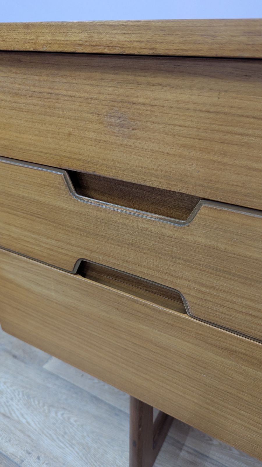 Furniture Midcentury 1960s Desk By Gunther Hoffstead For Uniflex photo