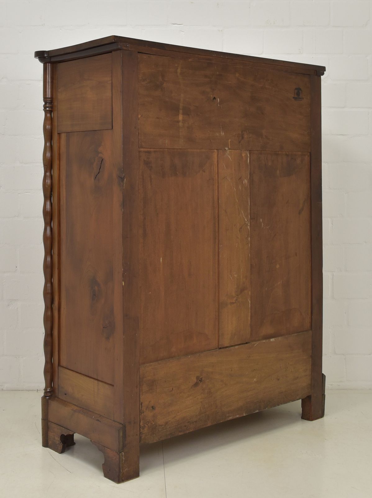 1630.0 Antique! Restored Cherrywood Sideboard, Late Biedermeier, Louis Philippe Cabinet photo