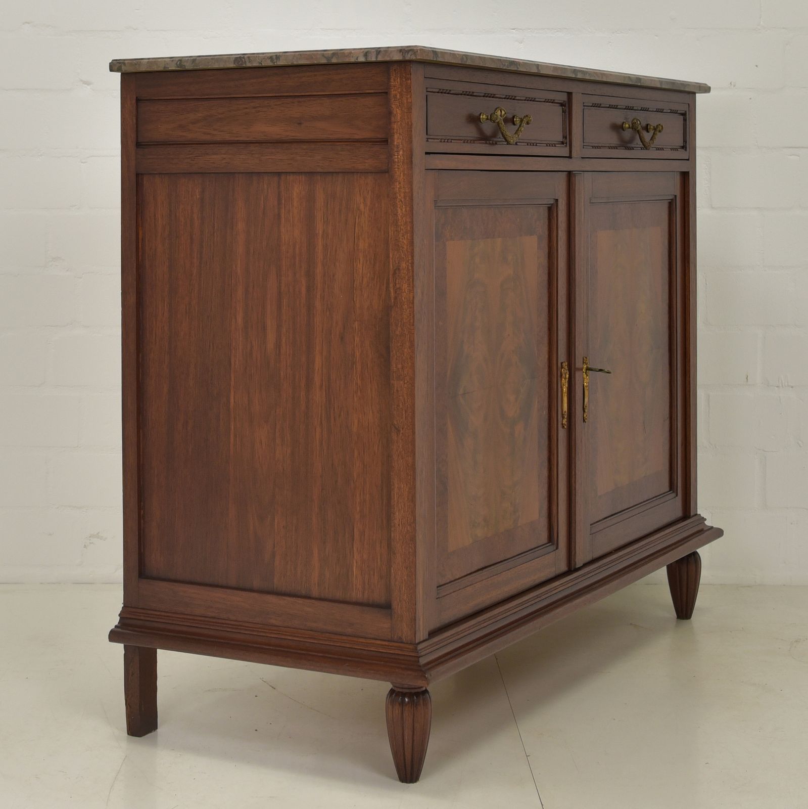 Furniture Antique! Restored Art Deco Mahogany Sideboard/Chest Of Drawers/Cabinet photo